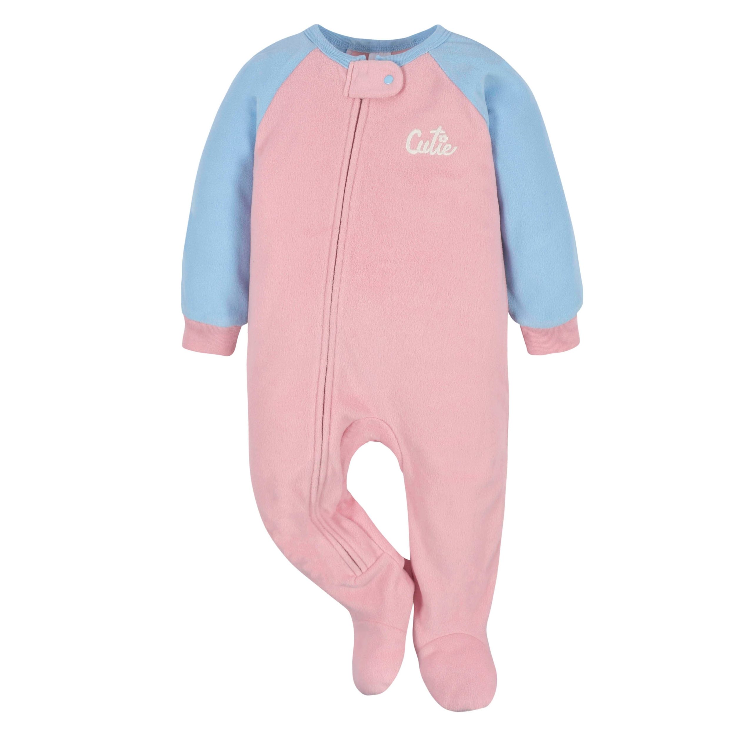 4-Pack Baby & Toddler Girls Tiger & Cutie Fleece Pajamas - Image 3