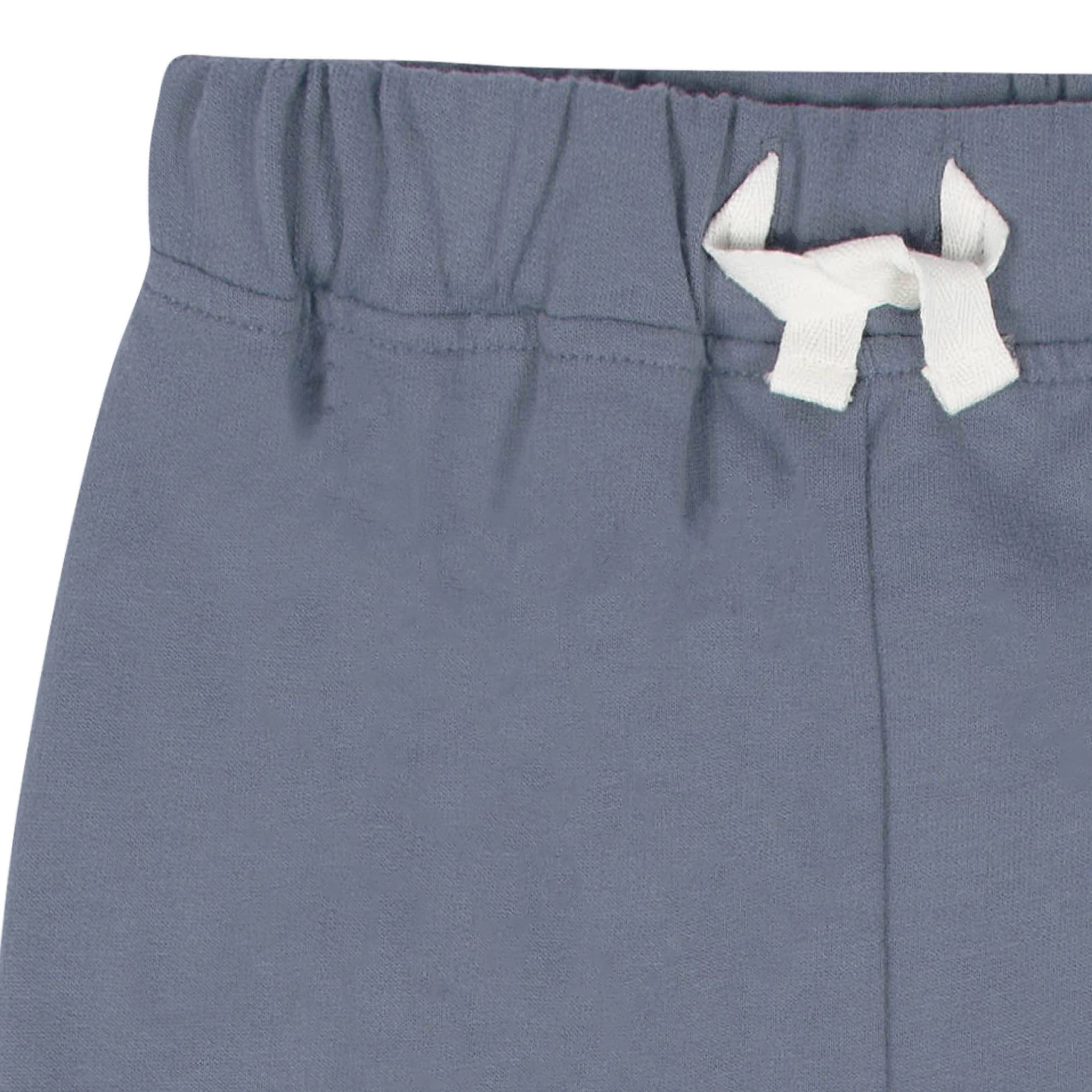2-Piece Infant & Toddler Boys Dusty Blue French Terry Pullover & Jogger Set - Image 7