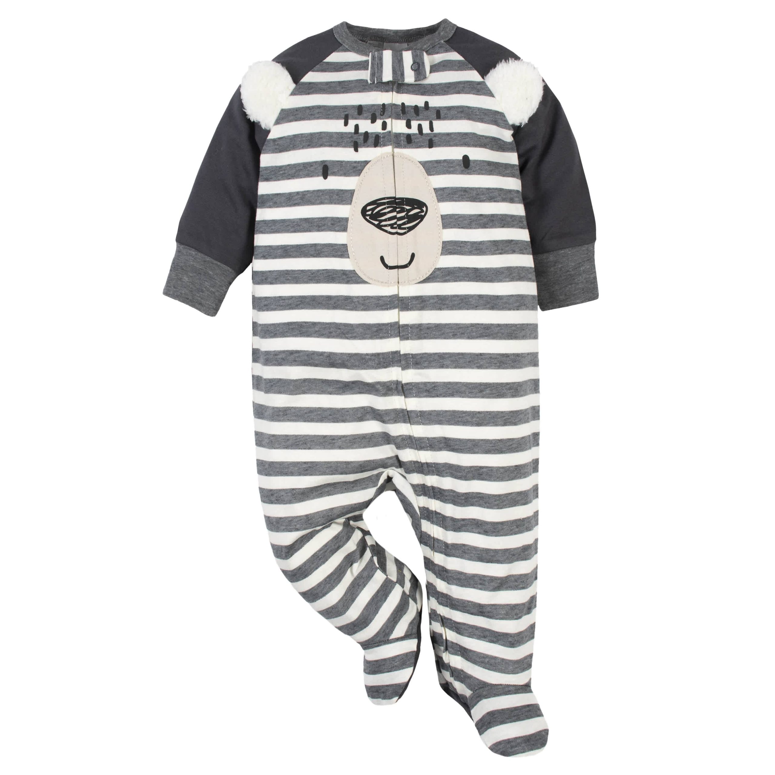 3-Pack Baby Boys Bear Sleep 'N Plays - Image 3