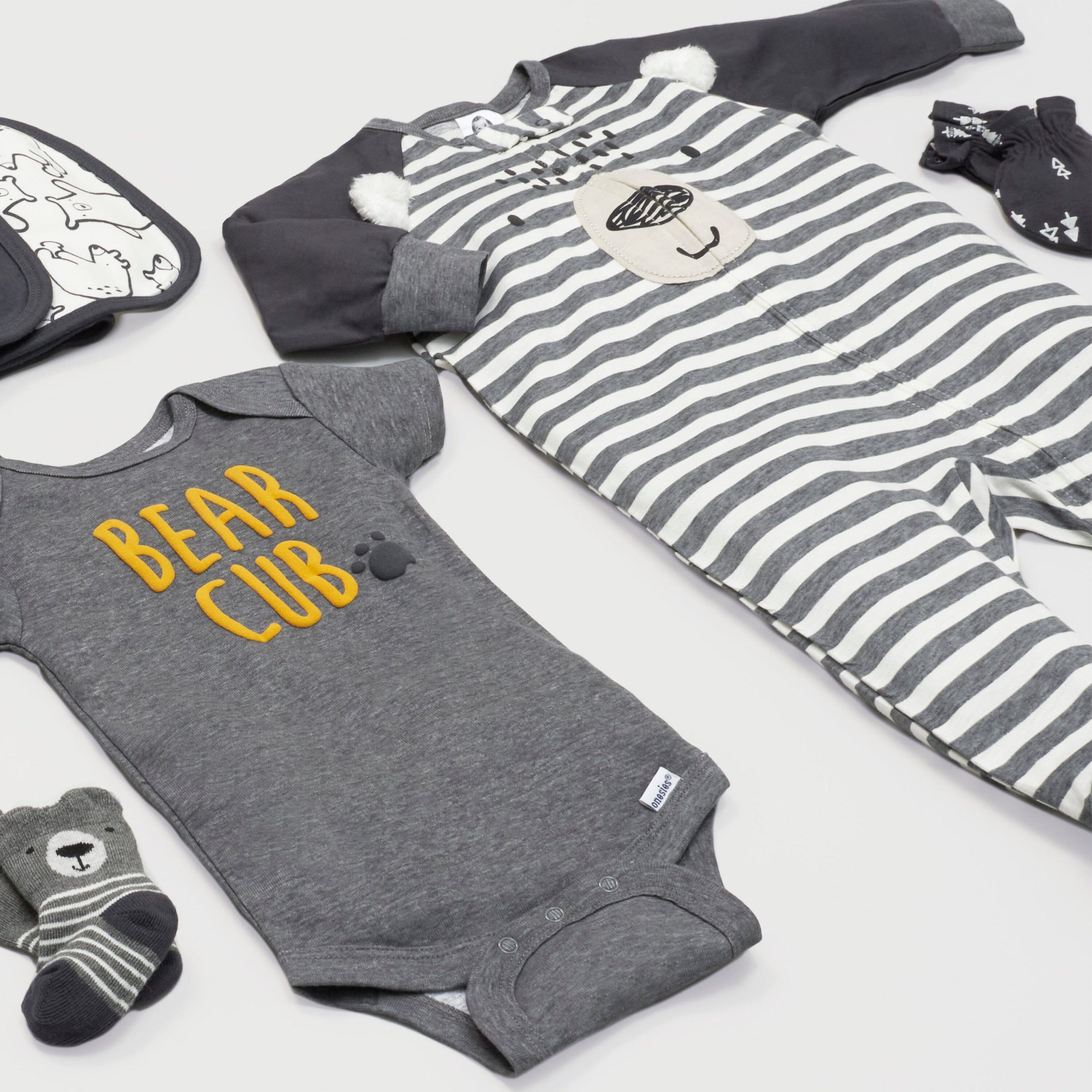 3-Pack Baby Boys Bear Sleep 'N Plays - Image 6