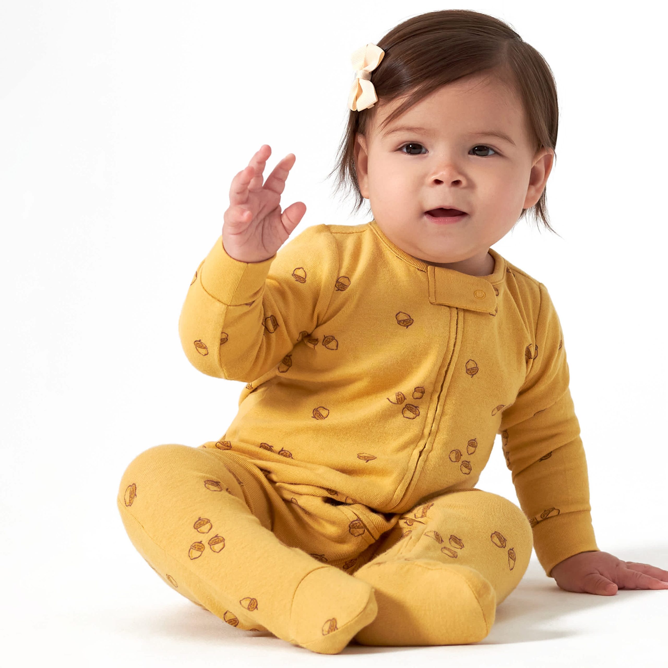 2-Pack Baby Neutral Falling Acorns Sleep 'N Plays - Image 2