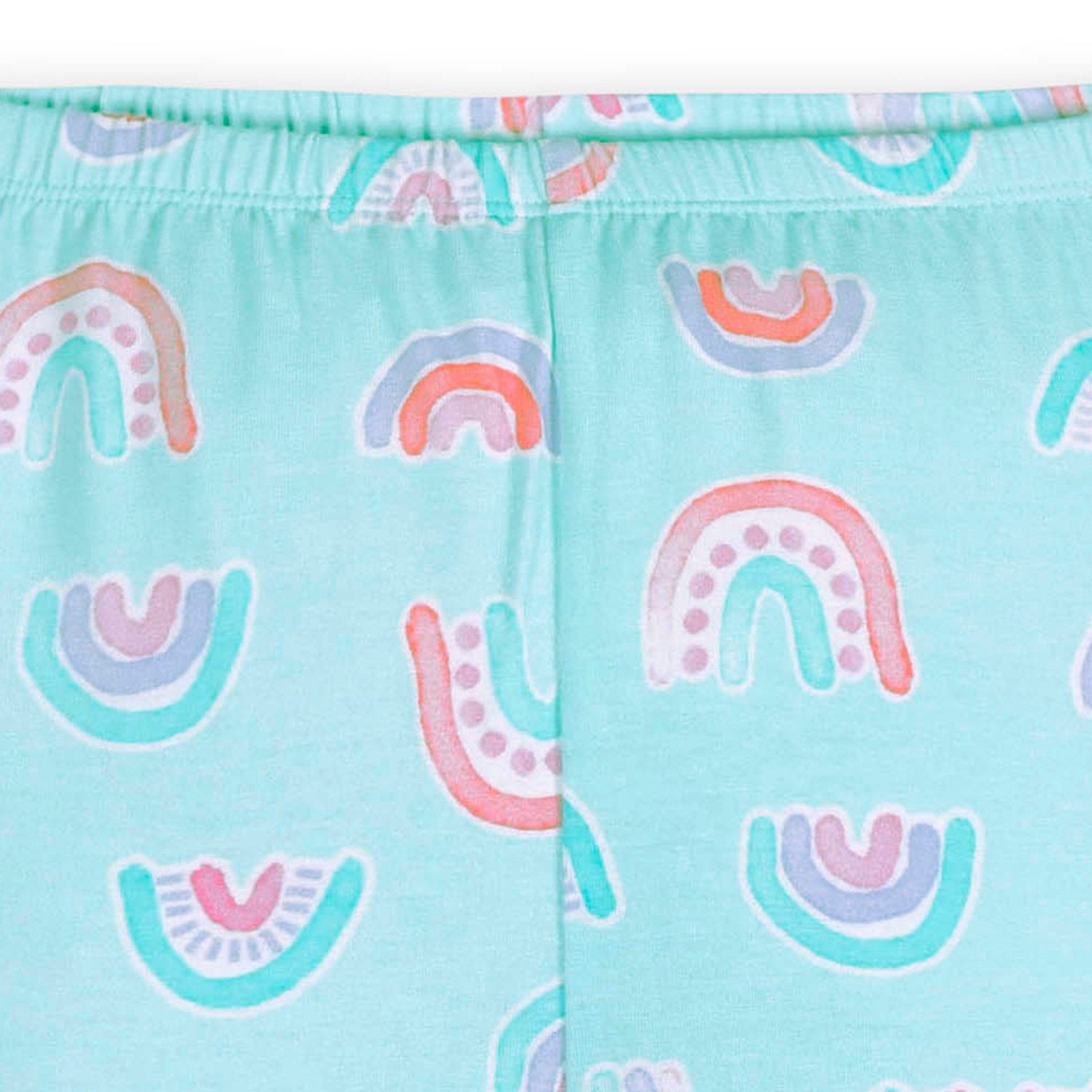 2-Piece Infant & Toddler Rainbow Sky Buttery Soft Viscose Made from Eucalyptus Snug Fit Pajamas - Image 7