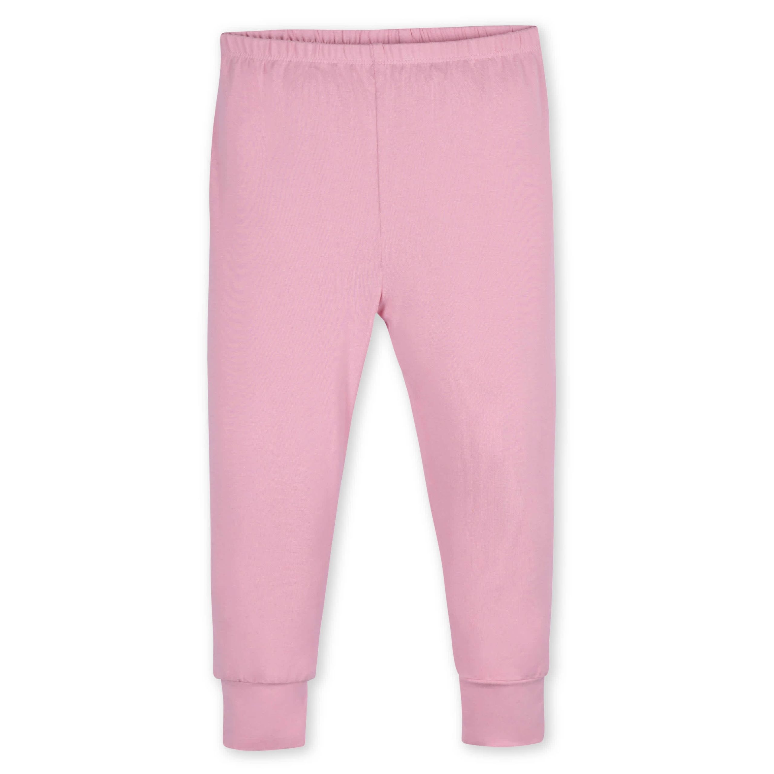 2-Piece Infant & Toddler Pink Lemonade Buttery Soft Viscose Made from Eucalyptus Snug Fit Pajamas - Image 6