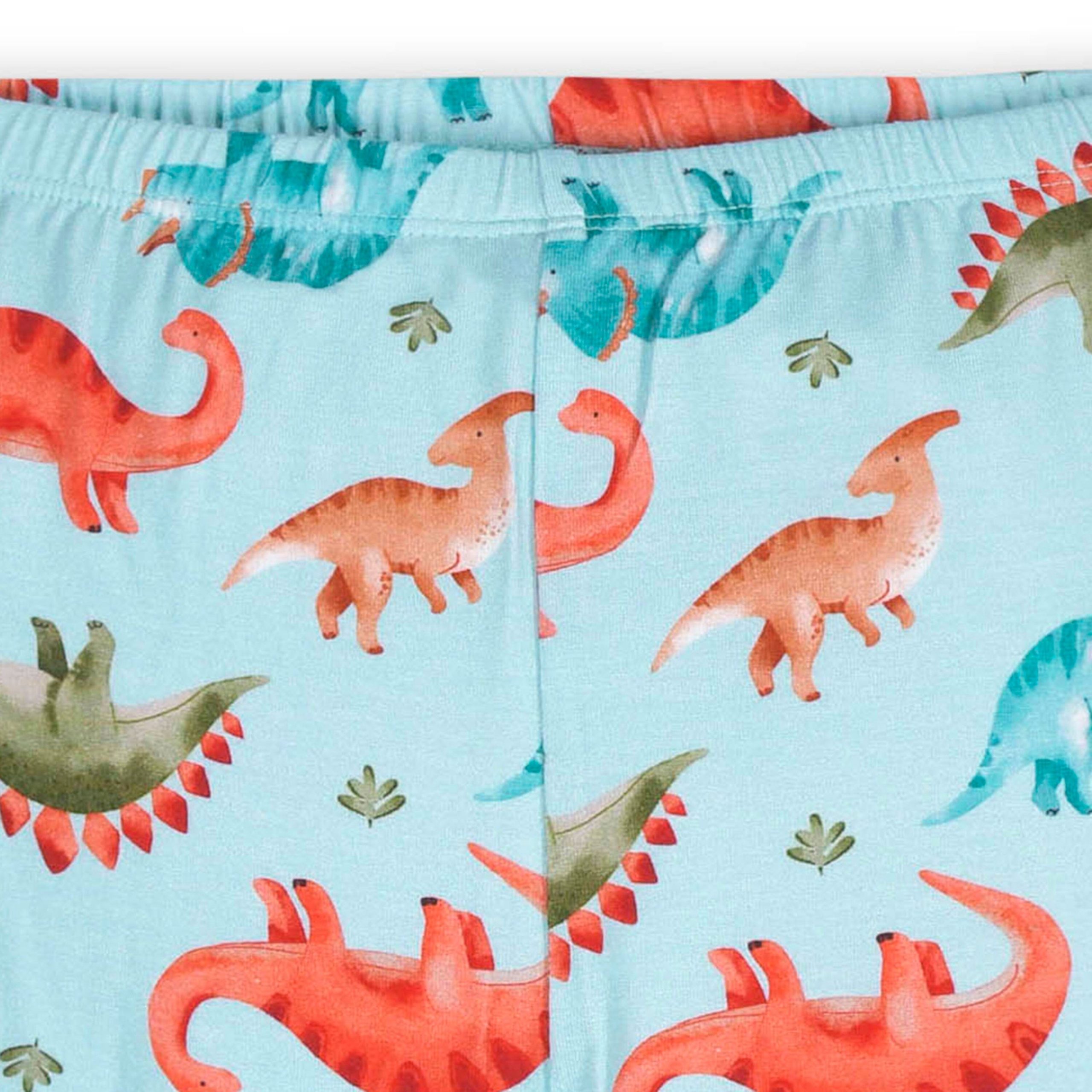 2-Piece Infant & Toddler Snugosaurous Buttery Soft Viscose Made from Eucalyptus Snug Fit Pajamas - Image 5