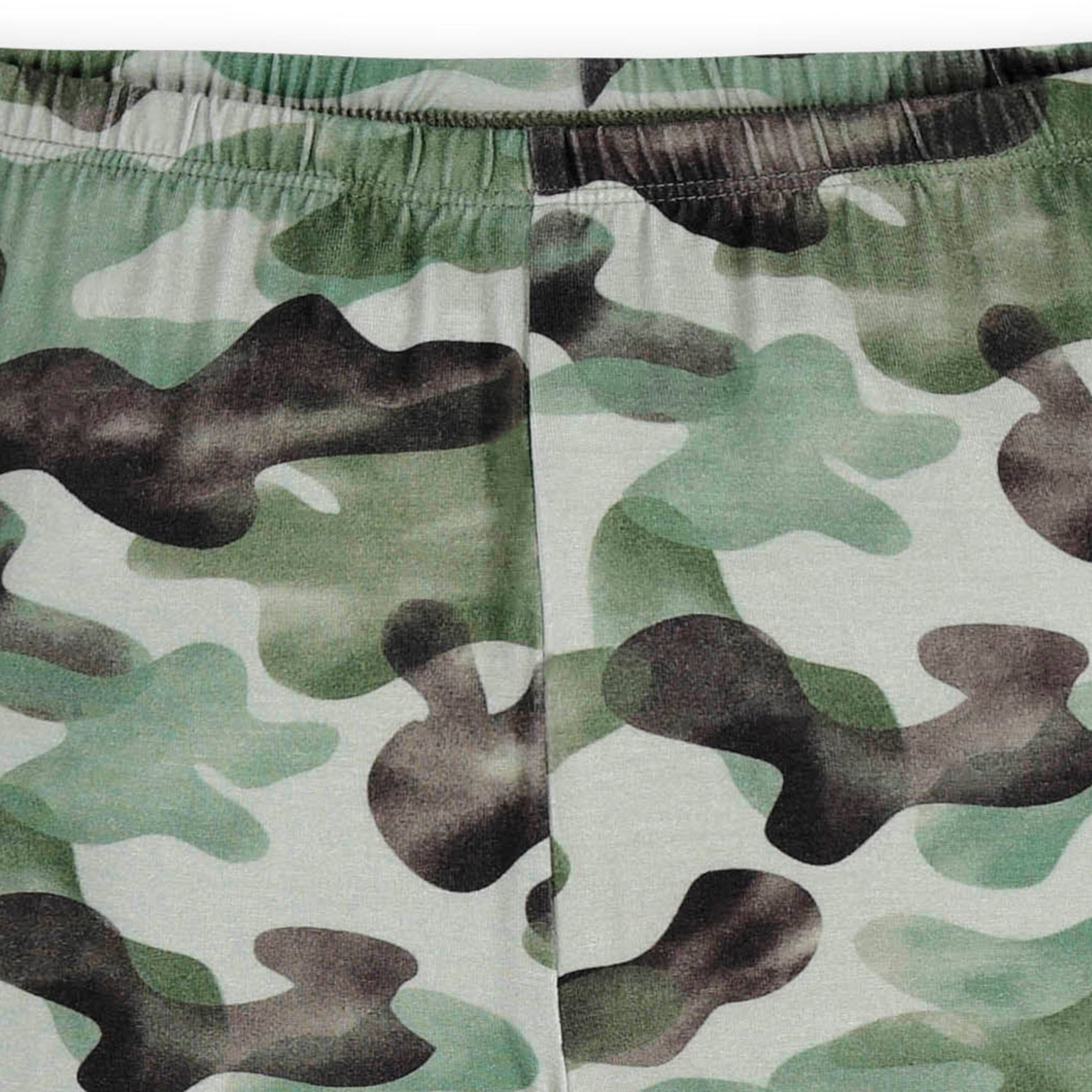 2-Piece Infant & Toddler Hide & Seek Camo Buttery Soft Viscose Made from Eucalyptus Snug Fit Pajamas - Image 7