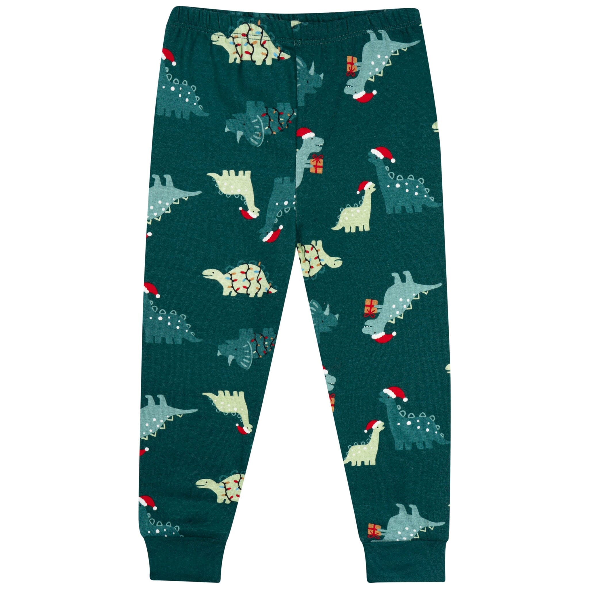 2-Piece Infant & Toddler Boys Holiday Dinos Cotton Pajamas - Image 7