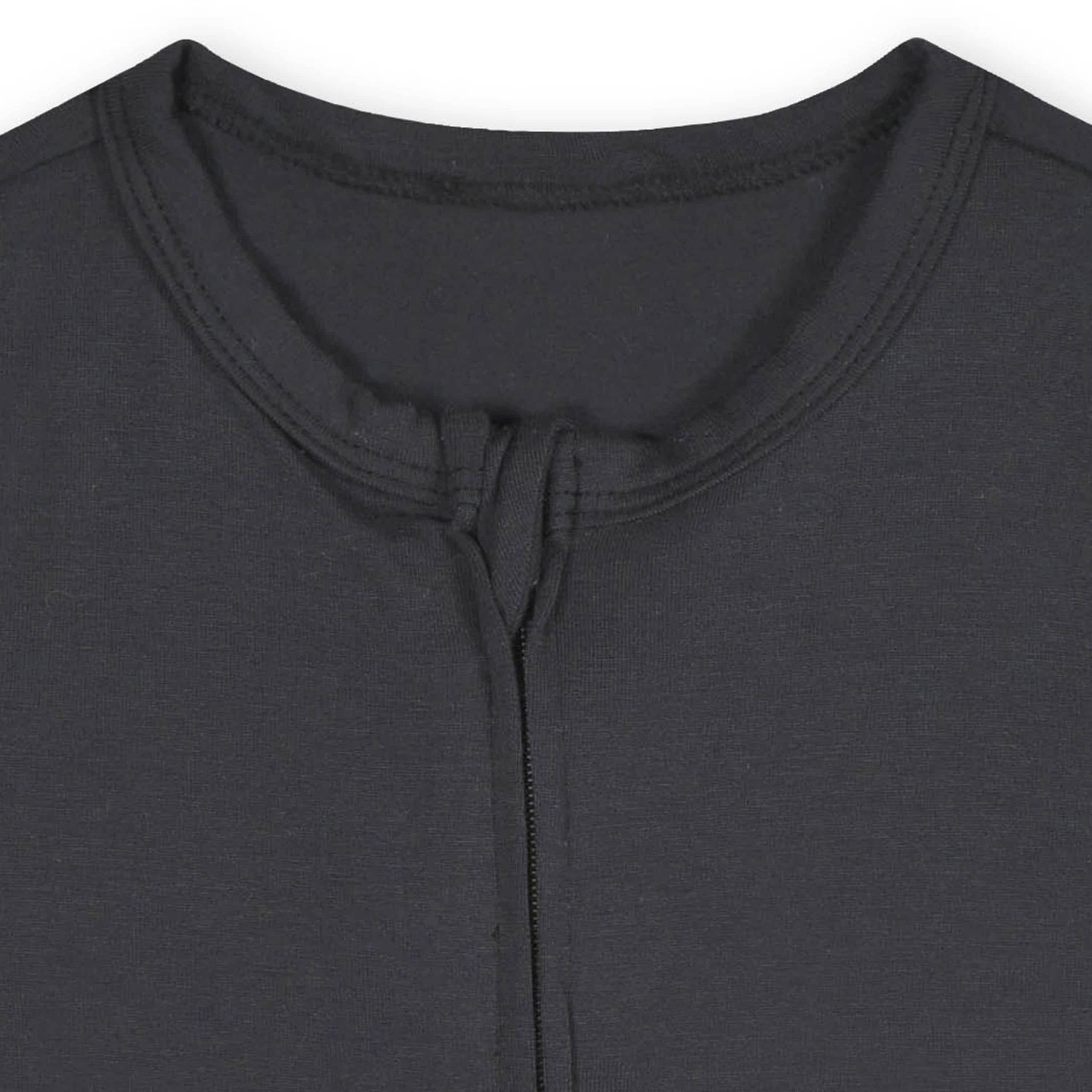 Baby Shadow Buttery Soft Viscose Made from Eucalyptus Snug Fit Romper - Image 3