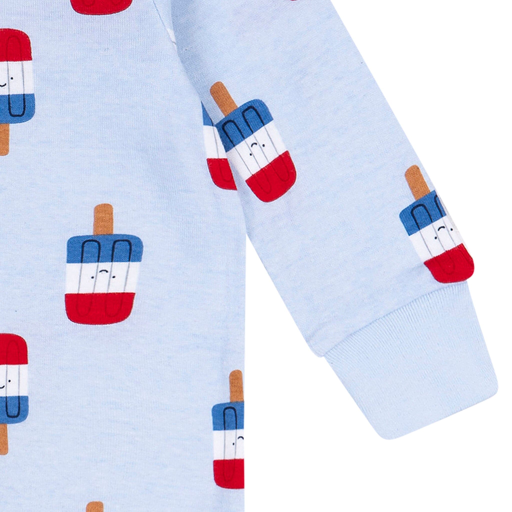 Baby Neutral Patriotic Popsicles Sleep 'N Play - Image 3
