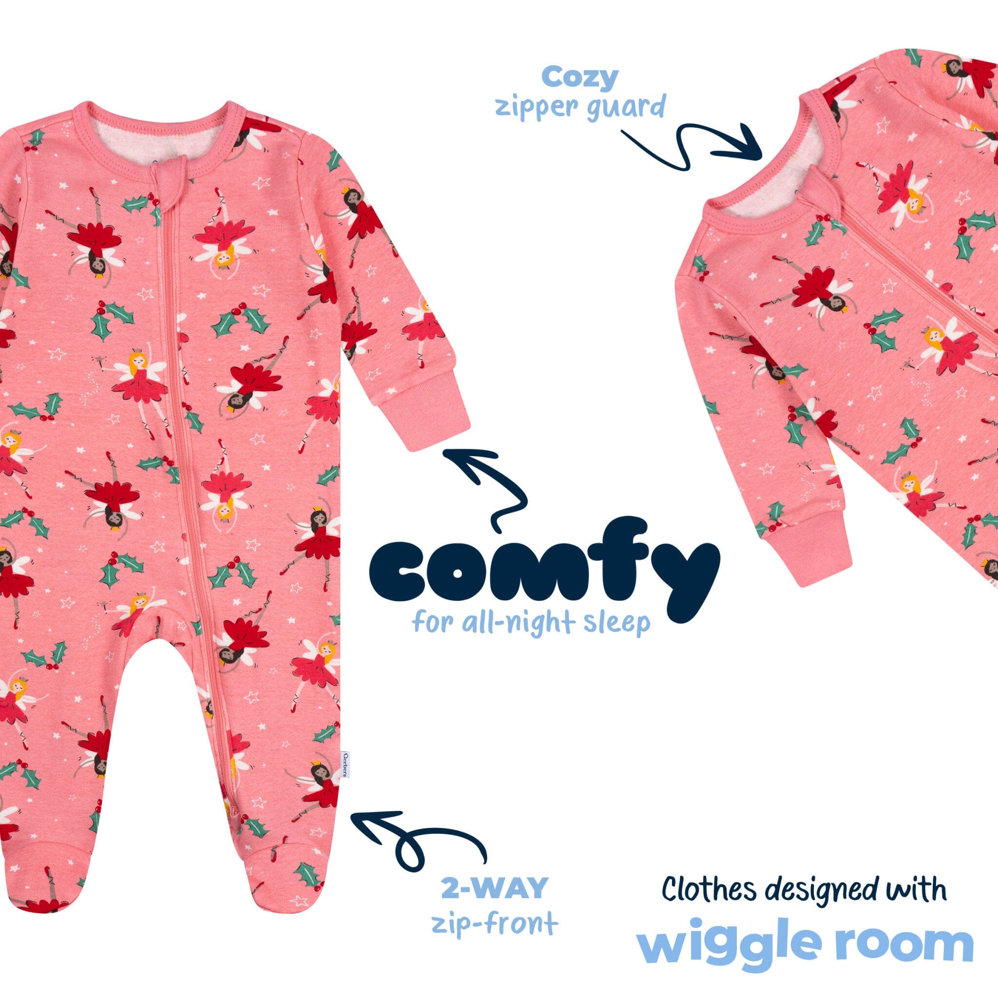 Baby Girls Holiday Fairies Sleep 'N Play - Image 6