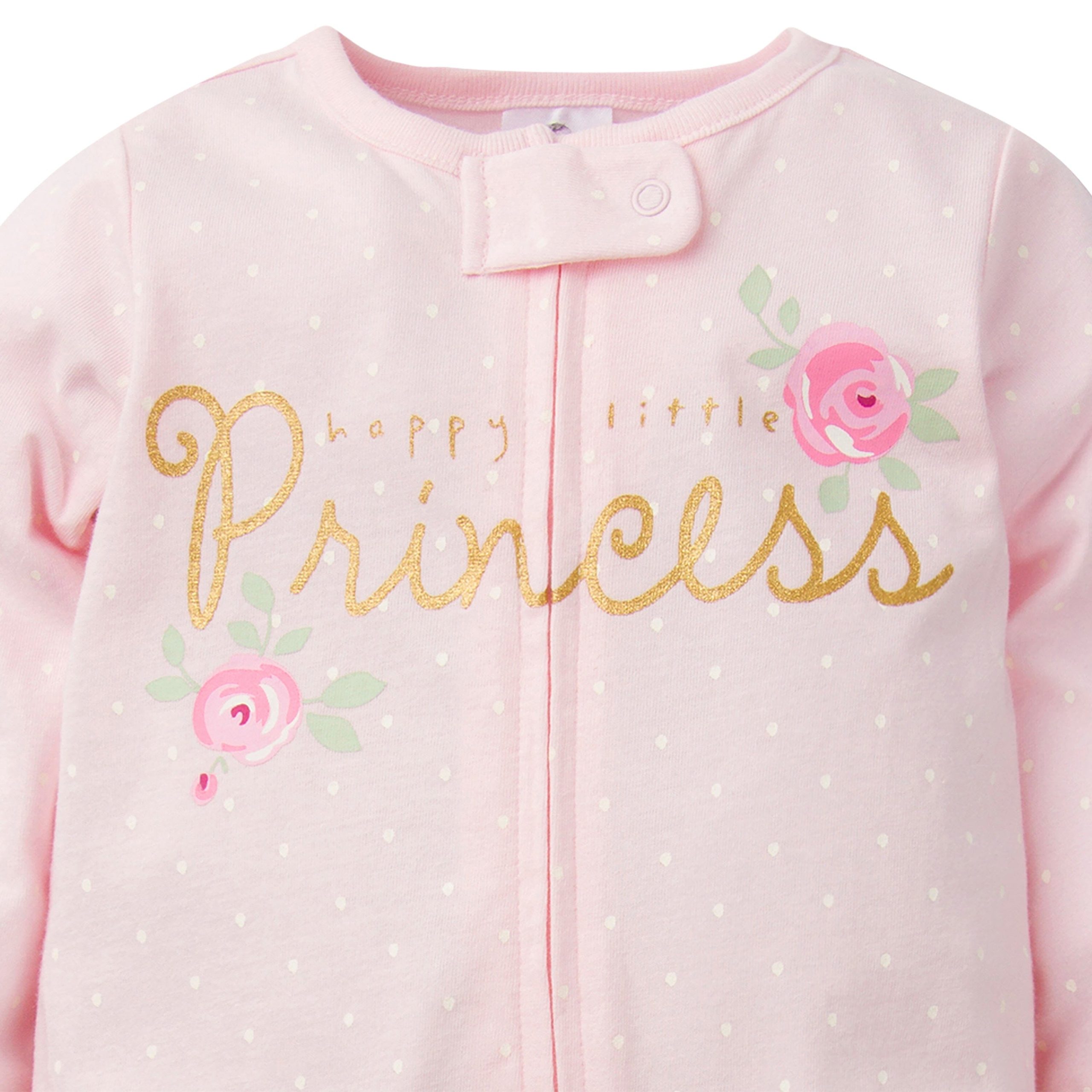 3-Pack Baby Girls Floral Sleep 'N Plays - Image 6
