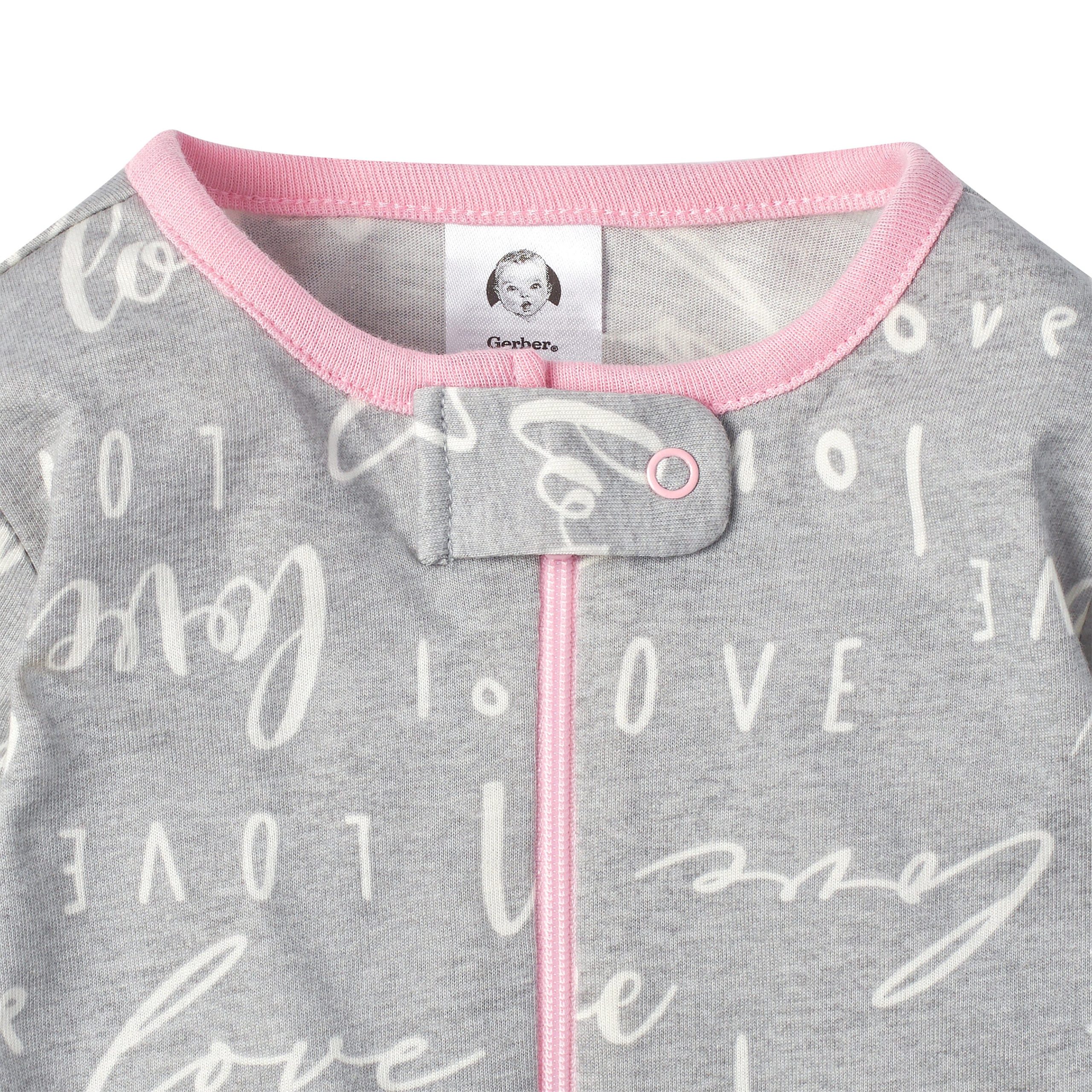 3-Pack Baby Girls Floral Sleep 'N Plays - Image 8