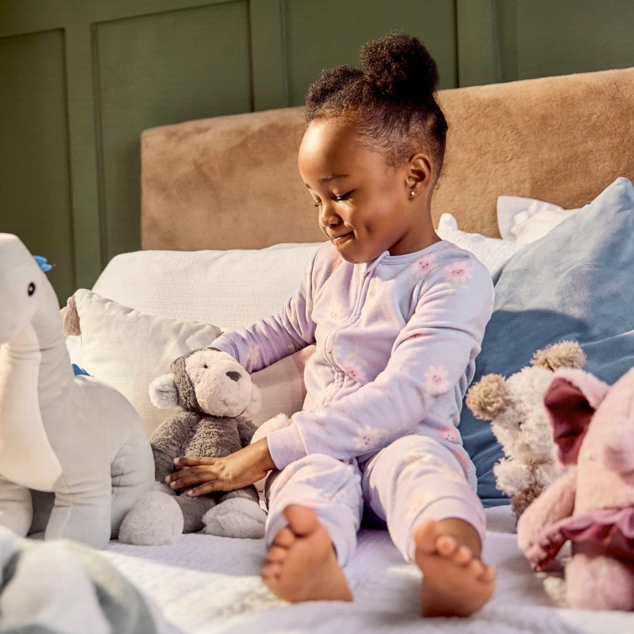 3-Pack Infant & Toddler Girls Princess Footless Fleece Pajamas - Image 4