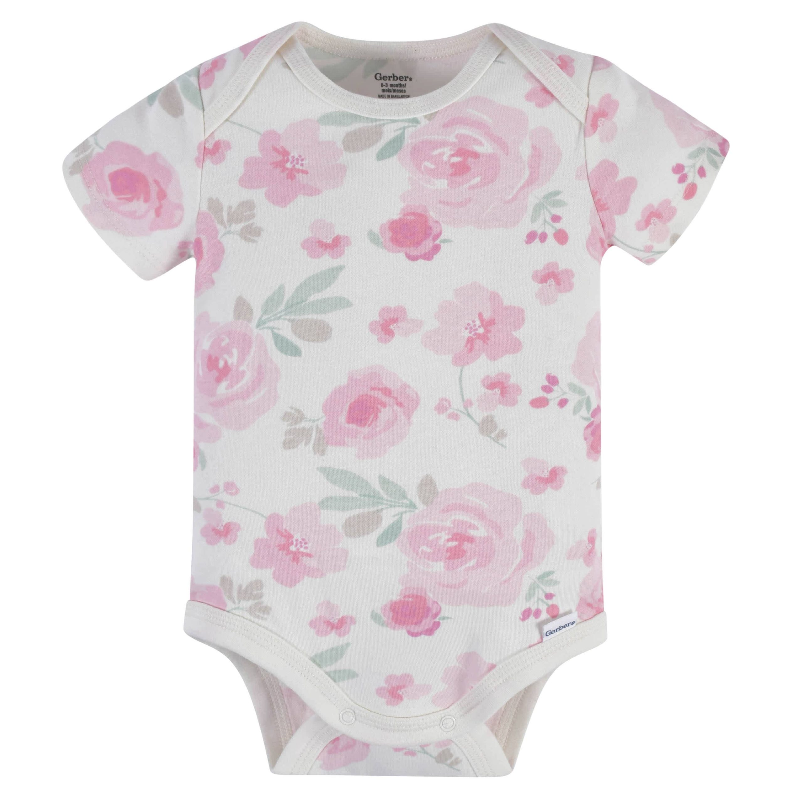 8-Piece Baby Girls Floral Playwear Gift Set - Image 5