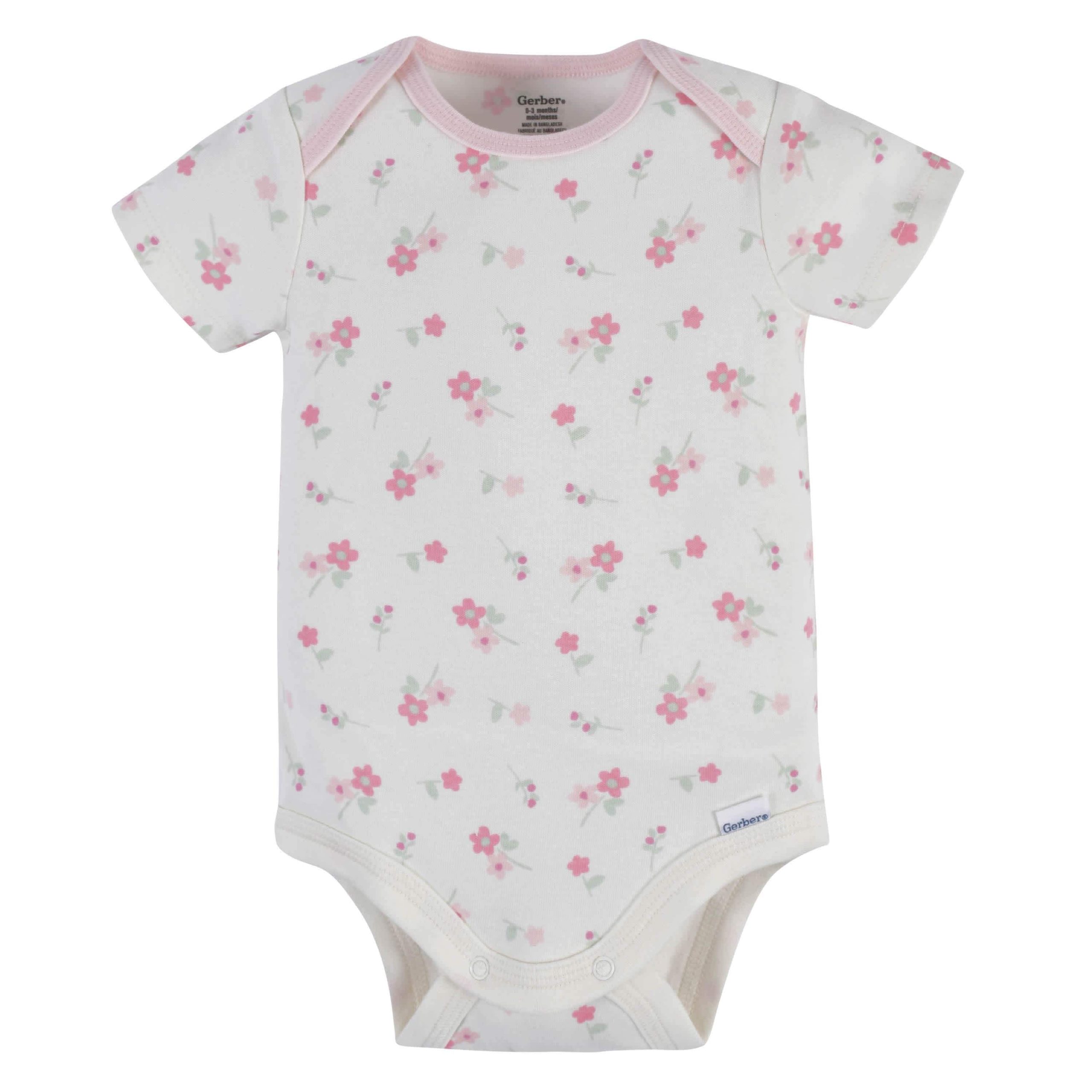 8-Piece Baby Girls Floral Playwear Gift Set - Image 8