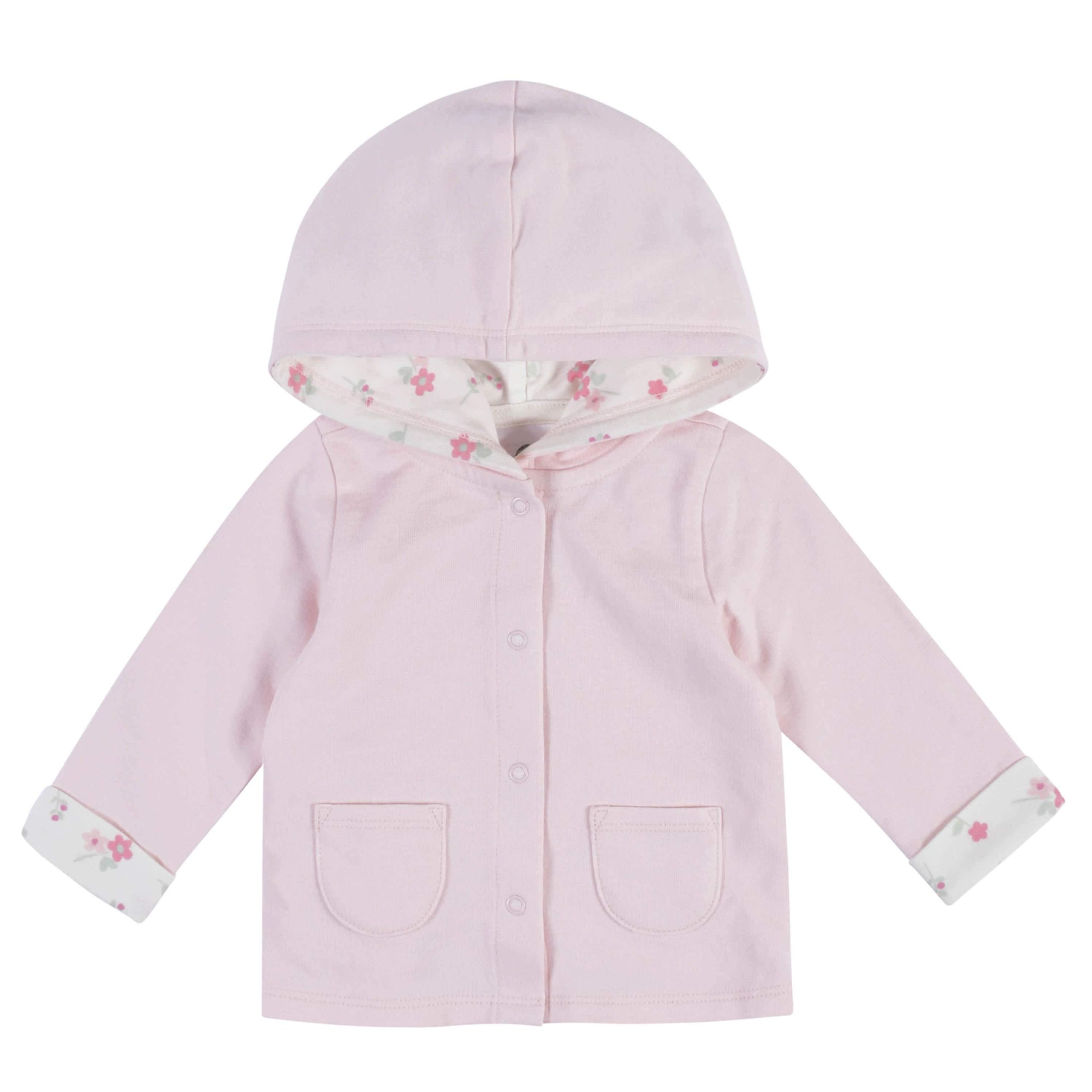 8-Piece Baby Girls Floral Playwear Gift Set - Image 9