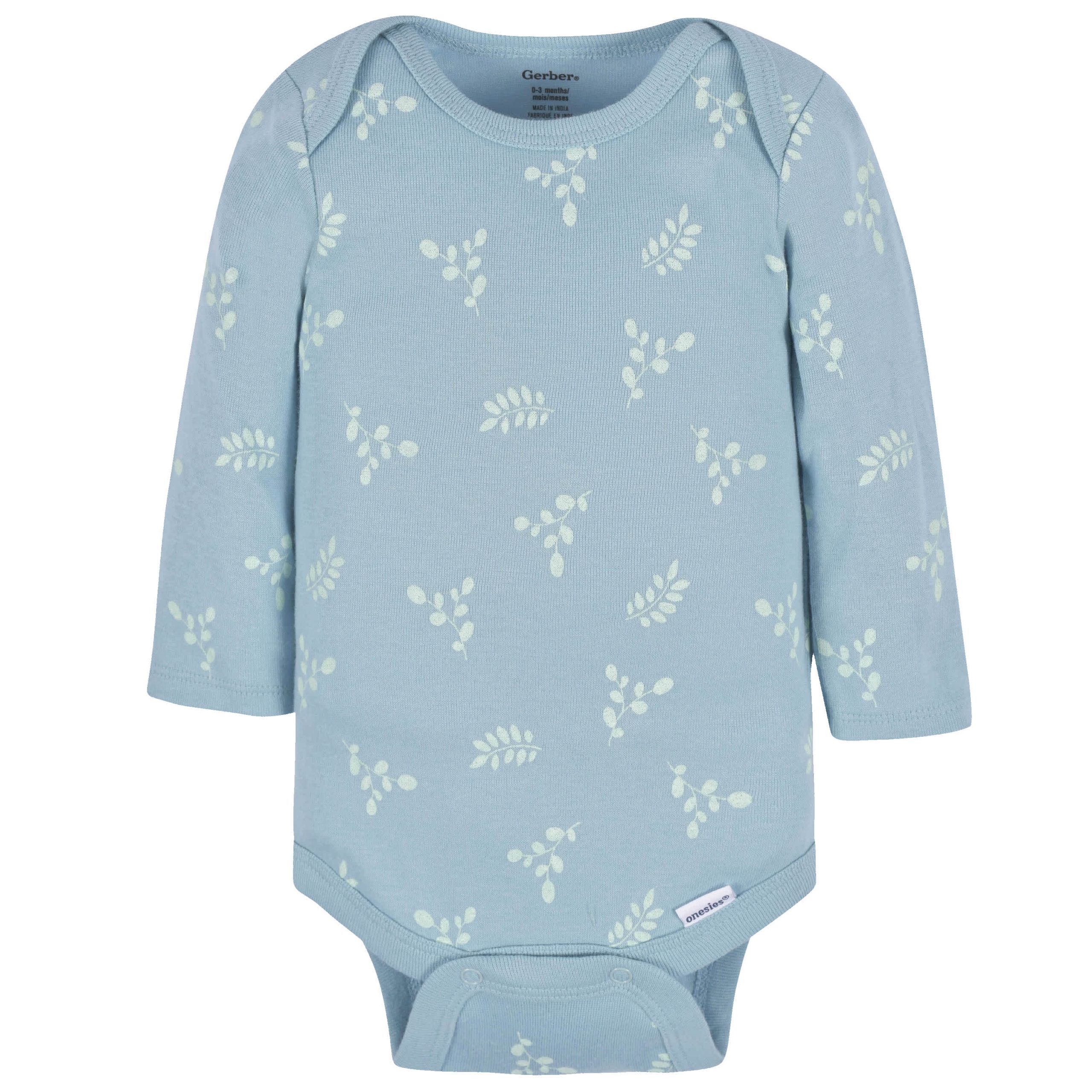 3-Pack Baby Girls Bear Fairy Long Sleeve Onesies® Bodysuits - Image 4