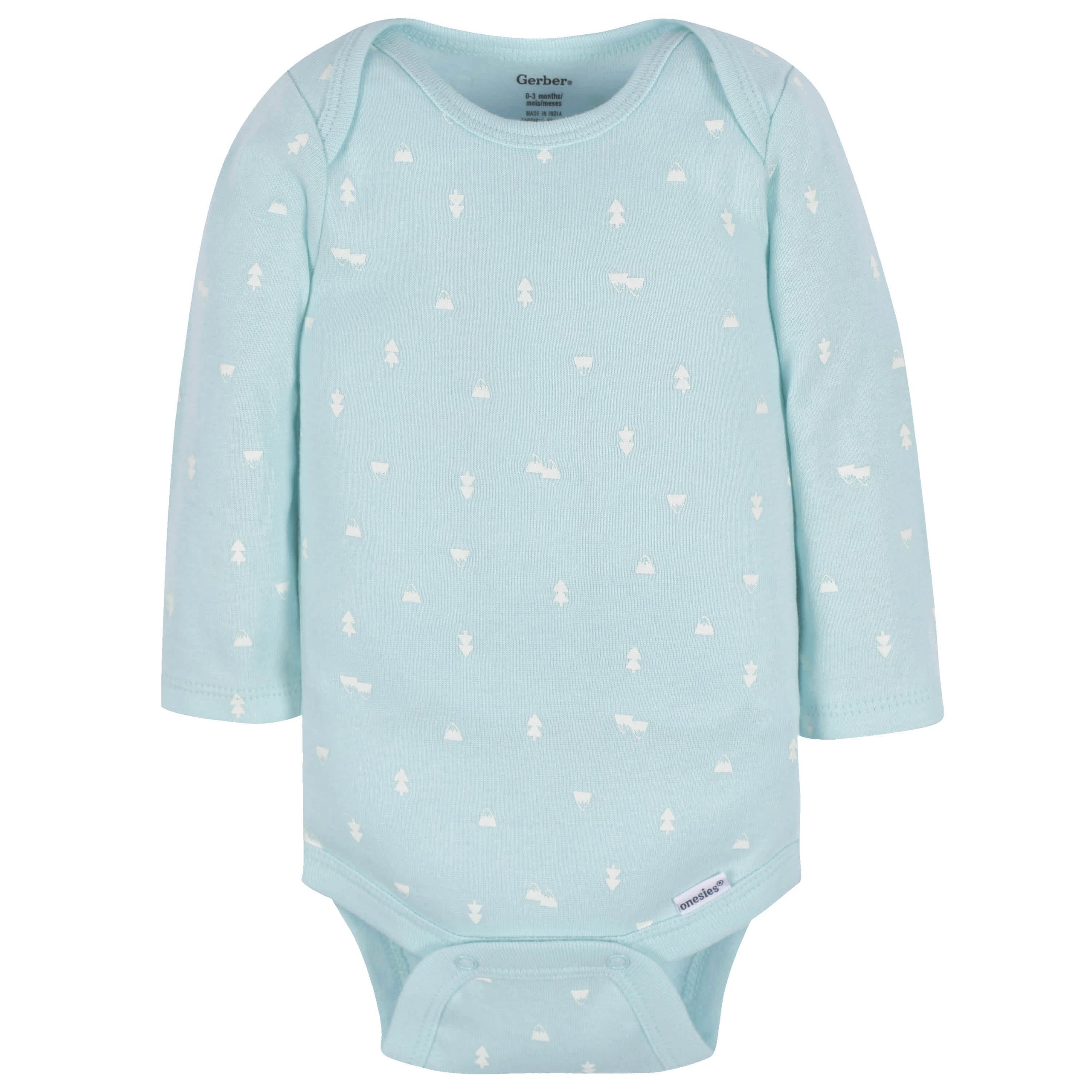 3-Pack Baby Boys Polar Pals Long Sleeve Onesies® Bodysuits - Image 4