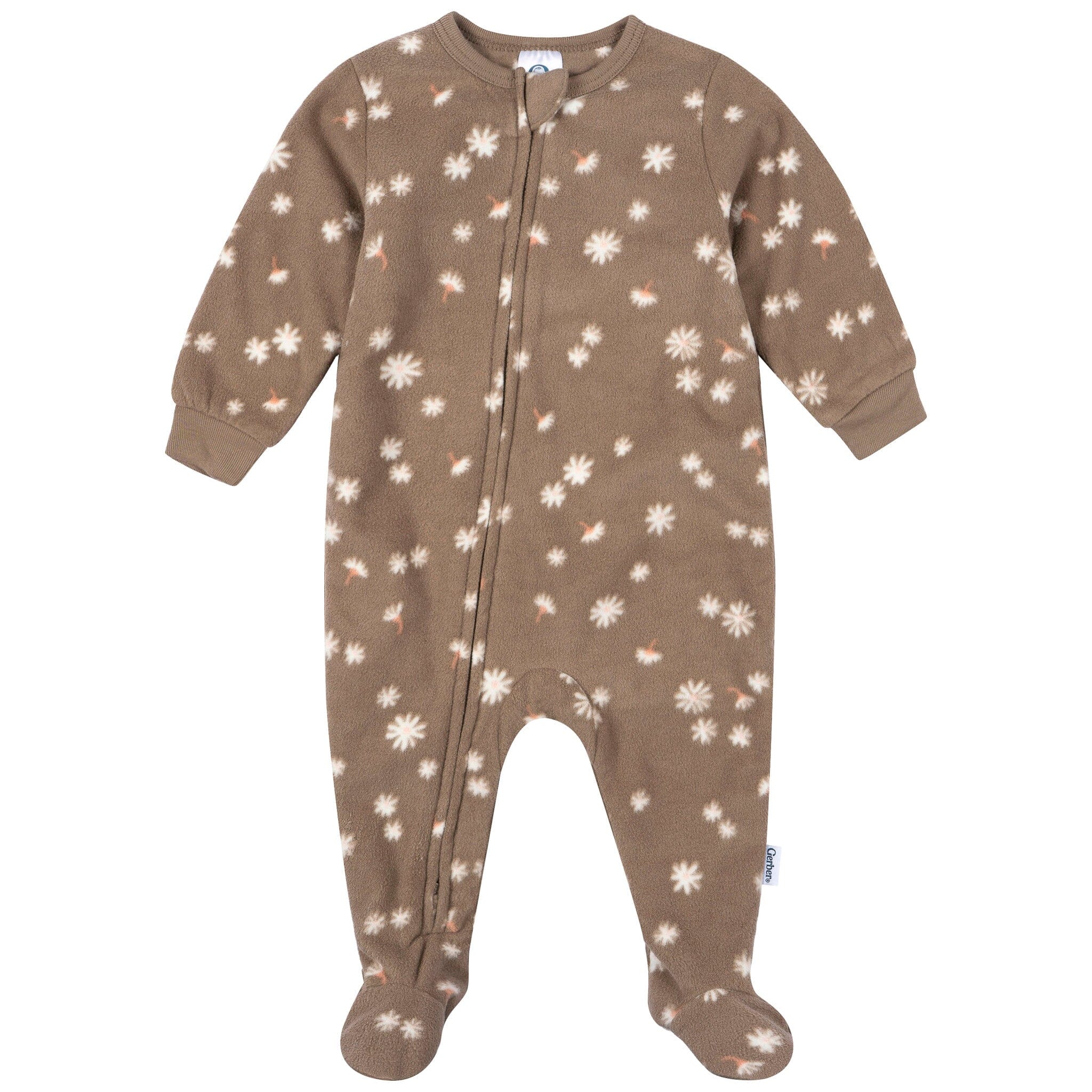 3-Pack Baby & Toddler Girls Hearts Footed Fleece Pajamas - Image 8