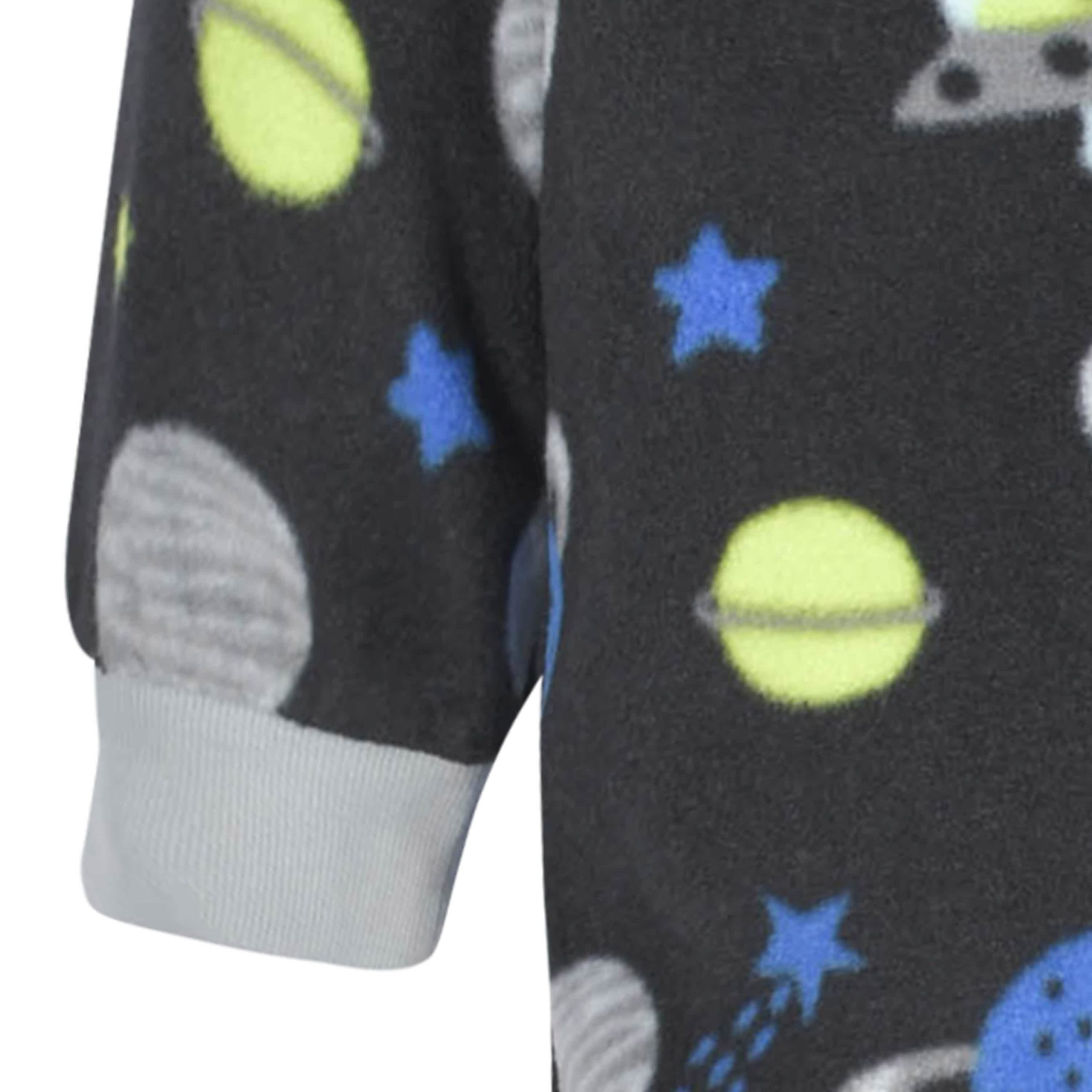 2-Pack Baby & Toddler Boys Deep Space Fleece Pajamas - Image 8