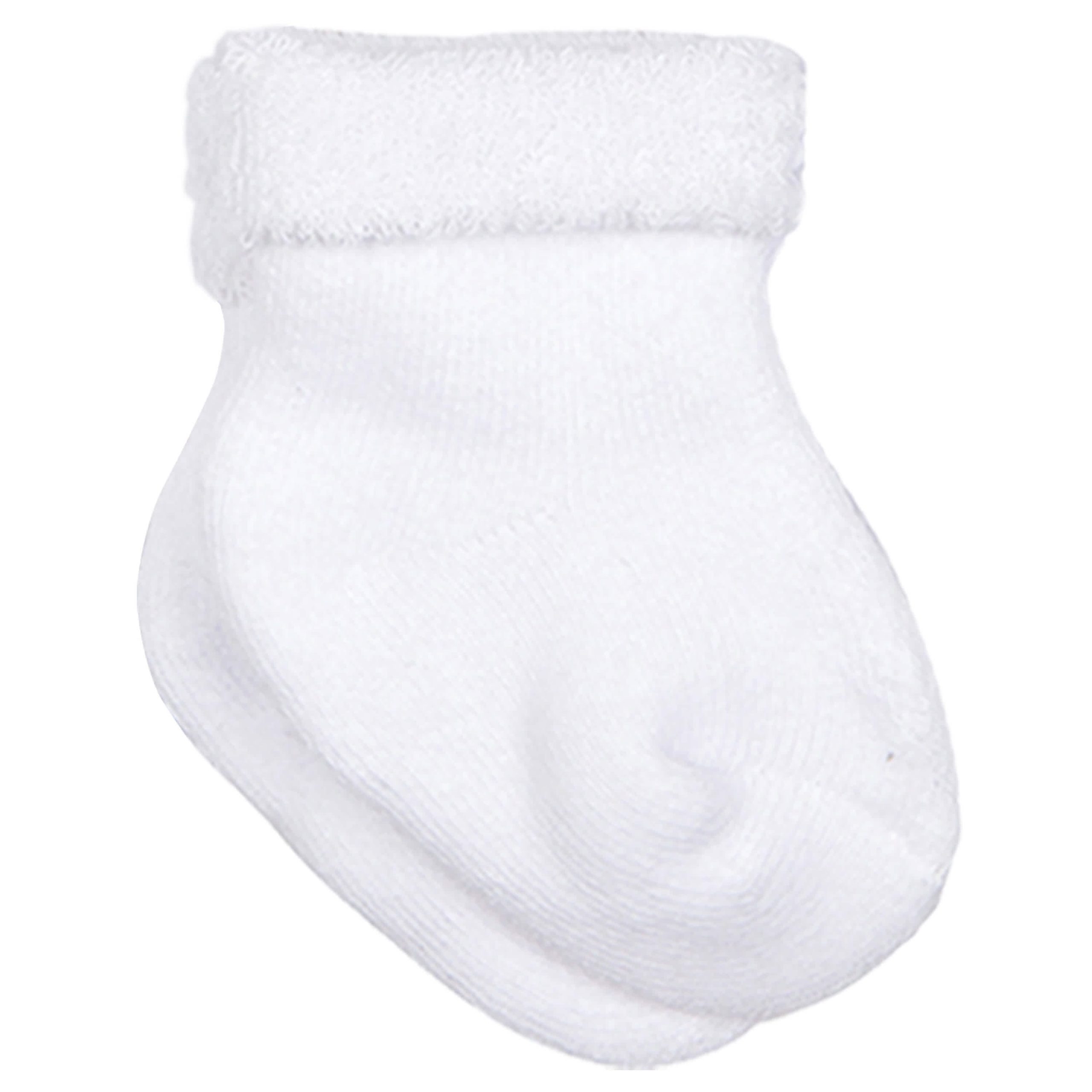 10-Pack Baby Boys Camping & White Wiggle Proof® Socks - Image 8