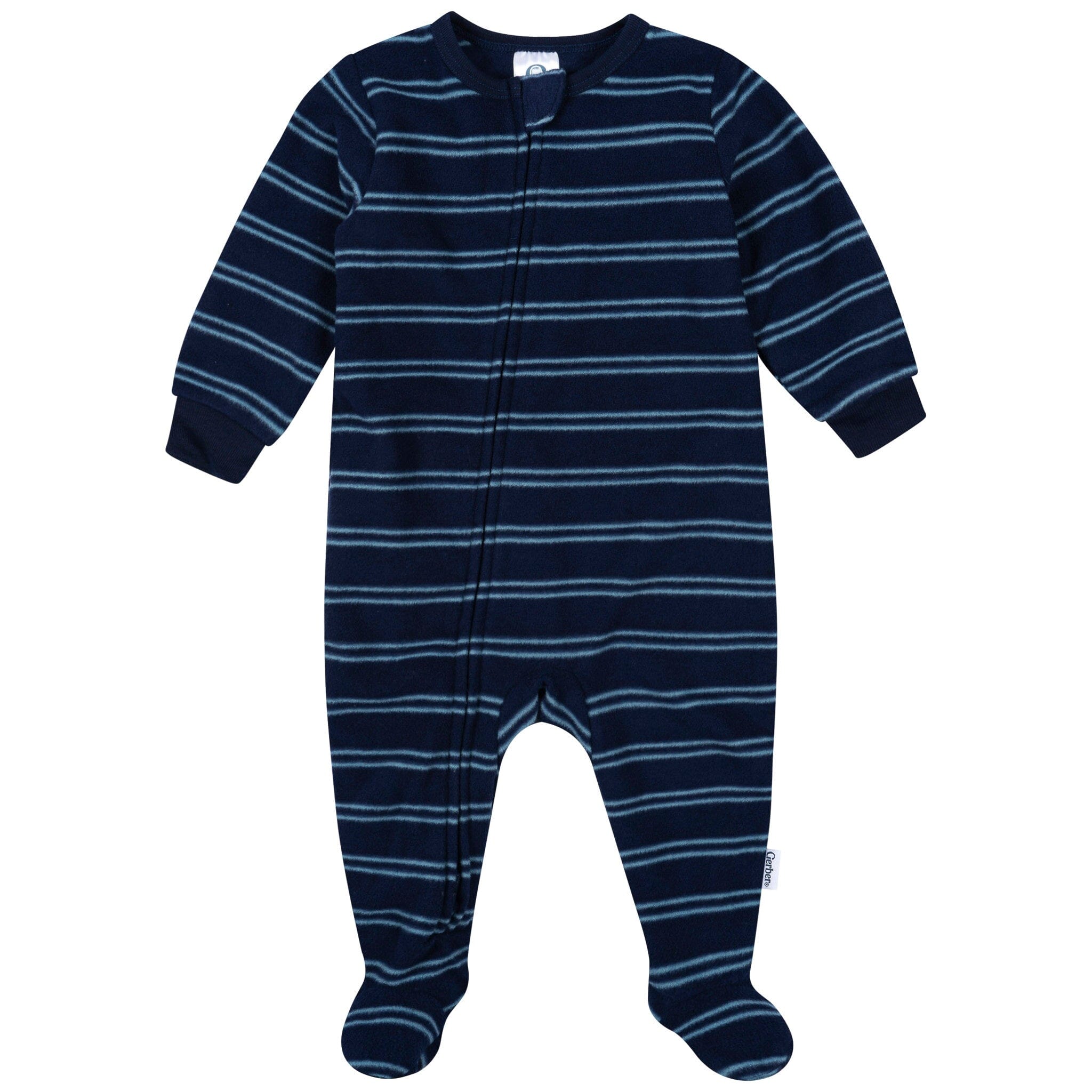 3-Pack Baby & Toddler Boys Golf Footed Fleece Pajamas - Image 8