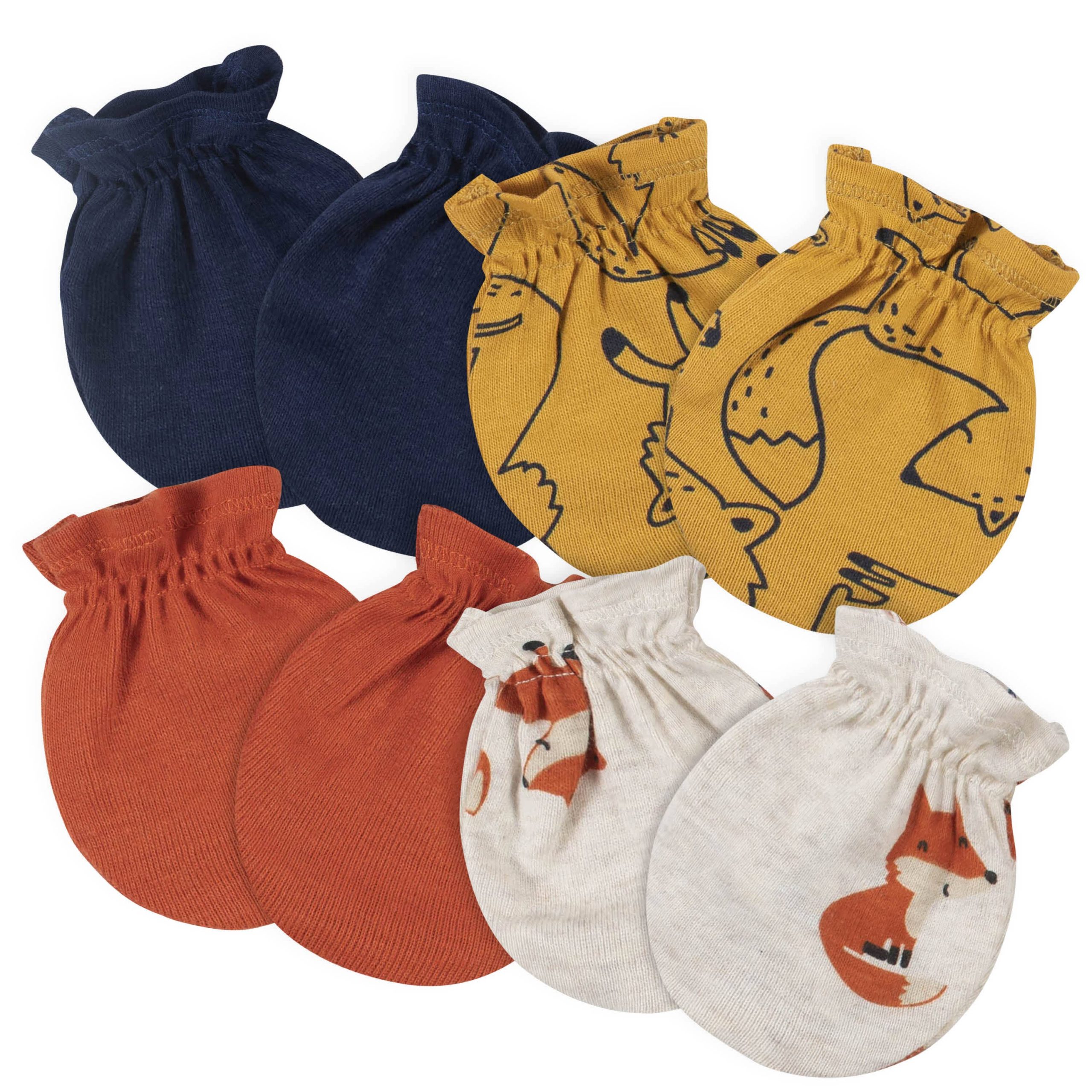 18-Piece Baby Boys Fox Onesies® Bodysuit, Mitten, Cap, & Sock Set - Image 7