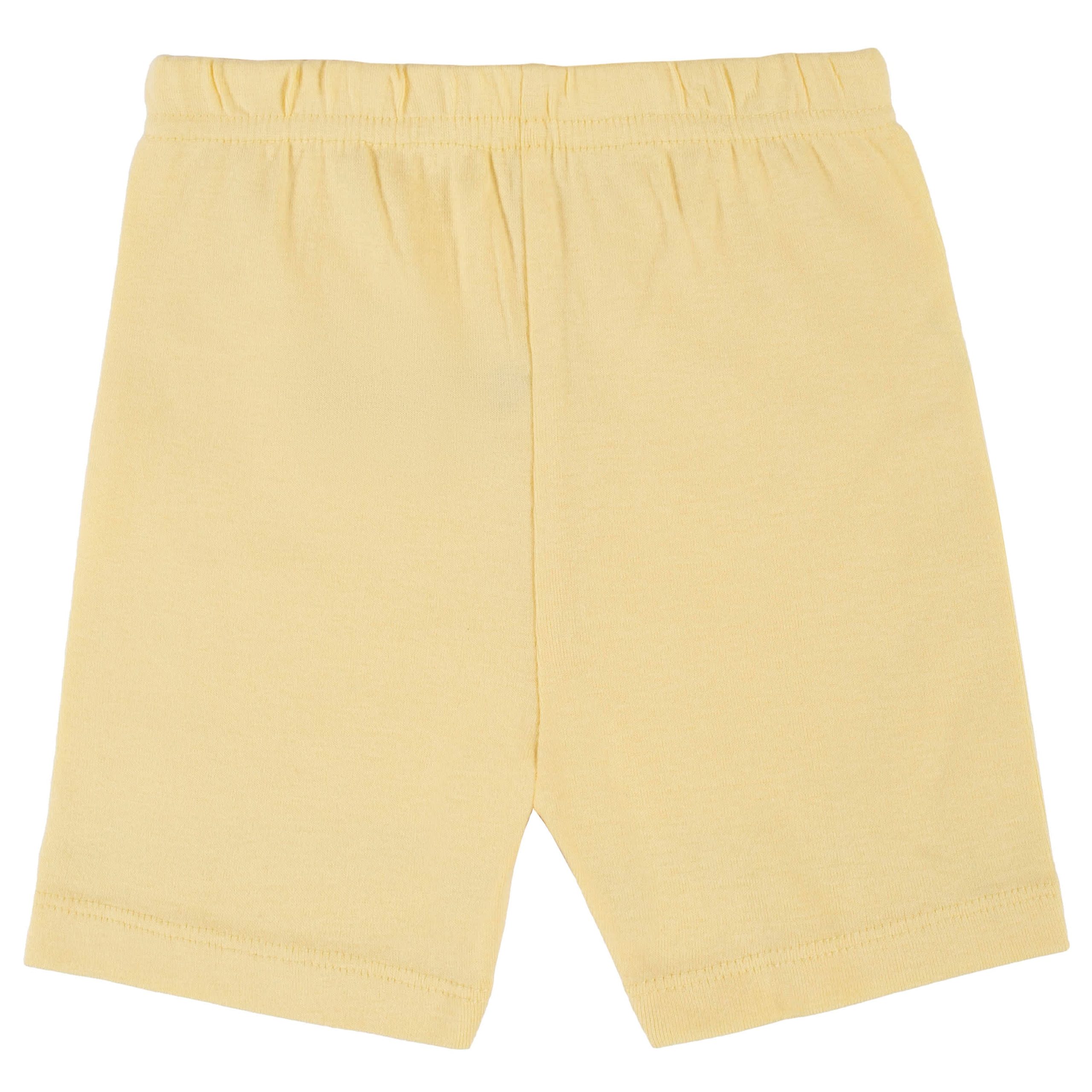 4-Piece Infant & Toddler Girls Yellow Garden Snug Fit Cotton Pajamas - Image 3