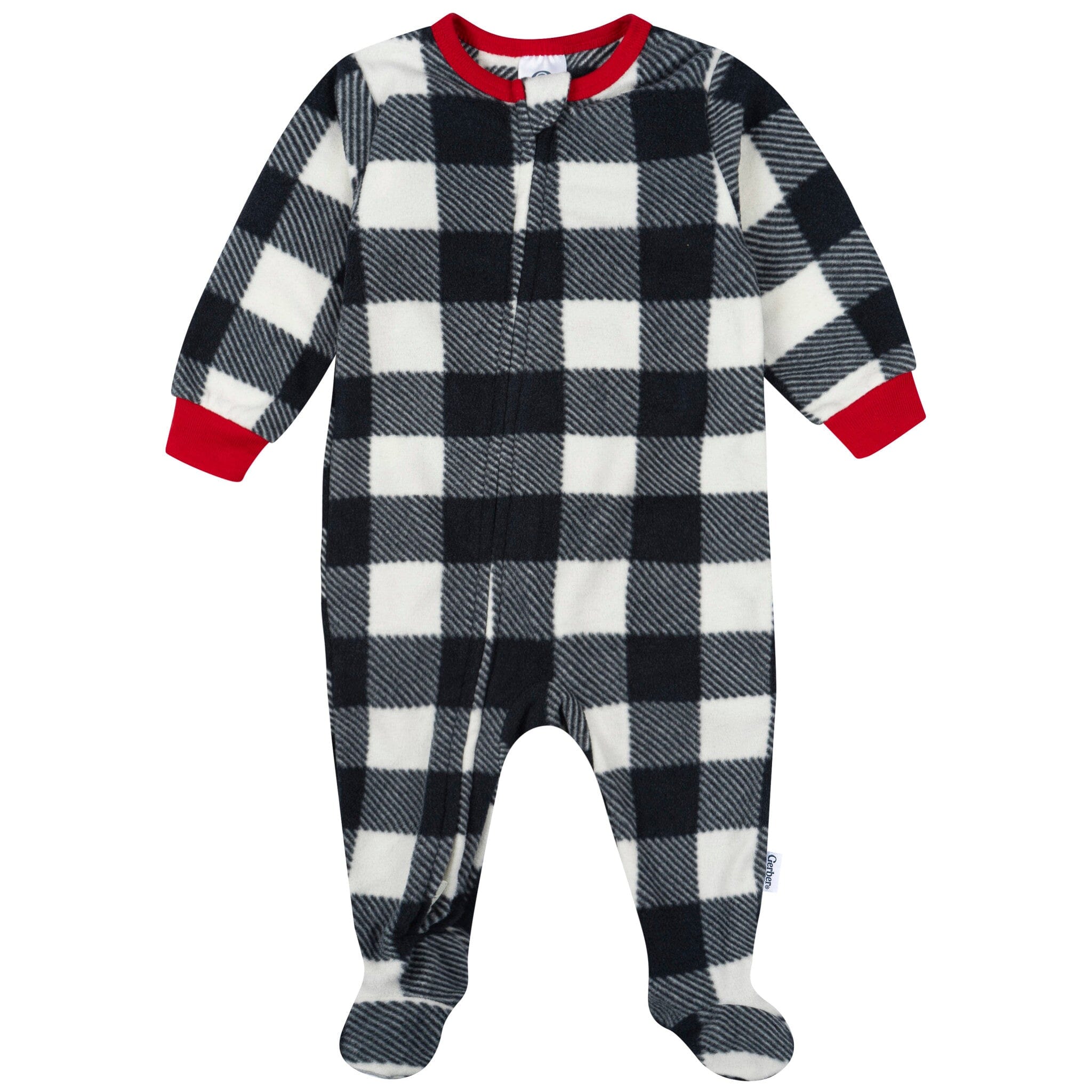 2-Pack Baby & Toddler Neutral Trucks Footed Fleece Pajamas - Image 8