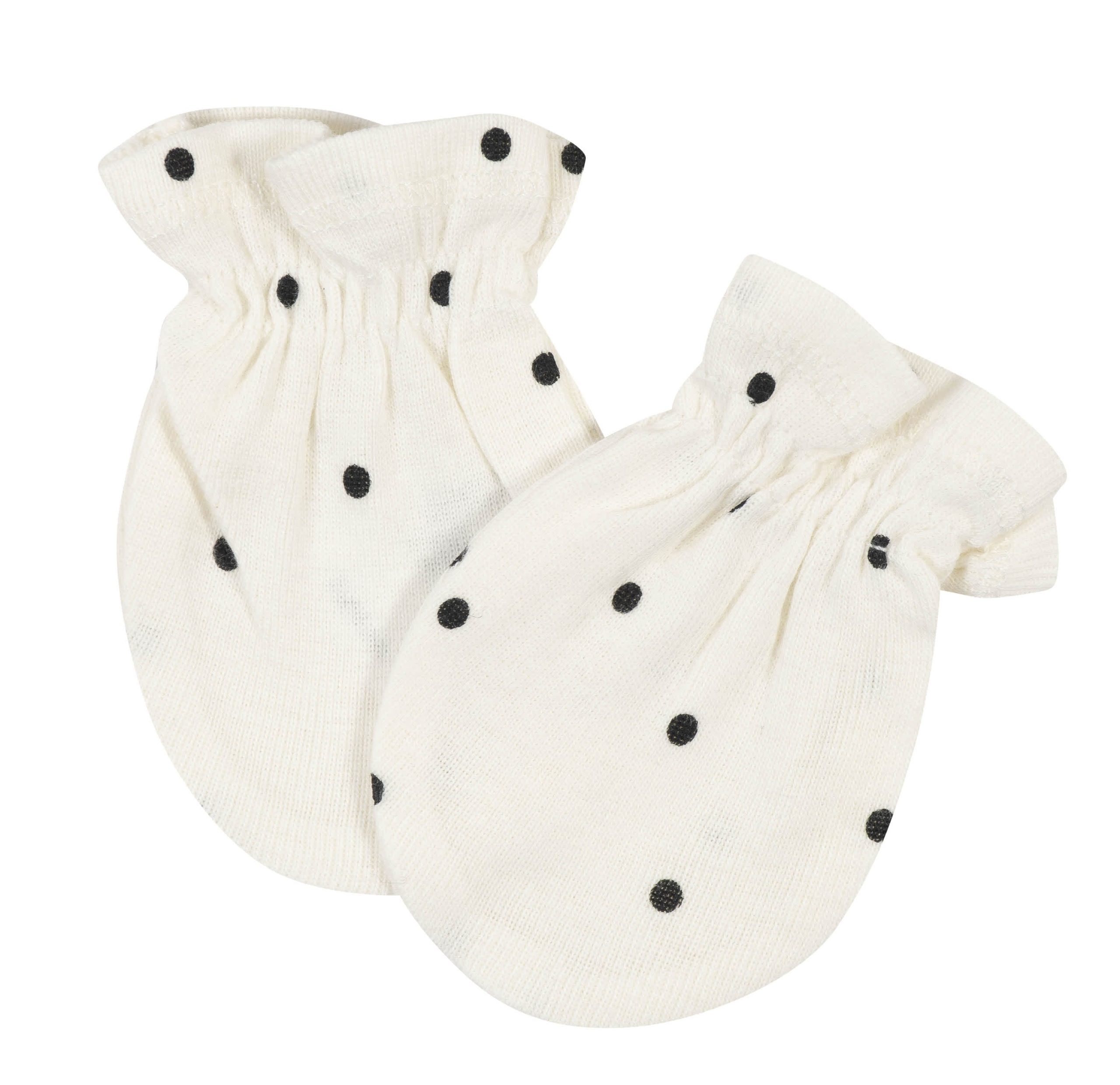 3-Pack Baby Girls Ballerina No Scratch Mittens - Image 3