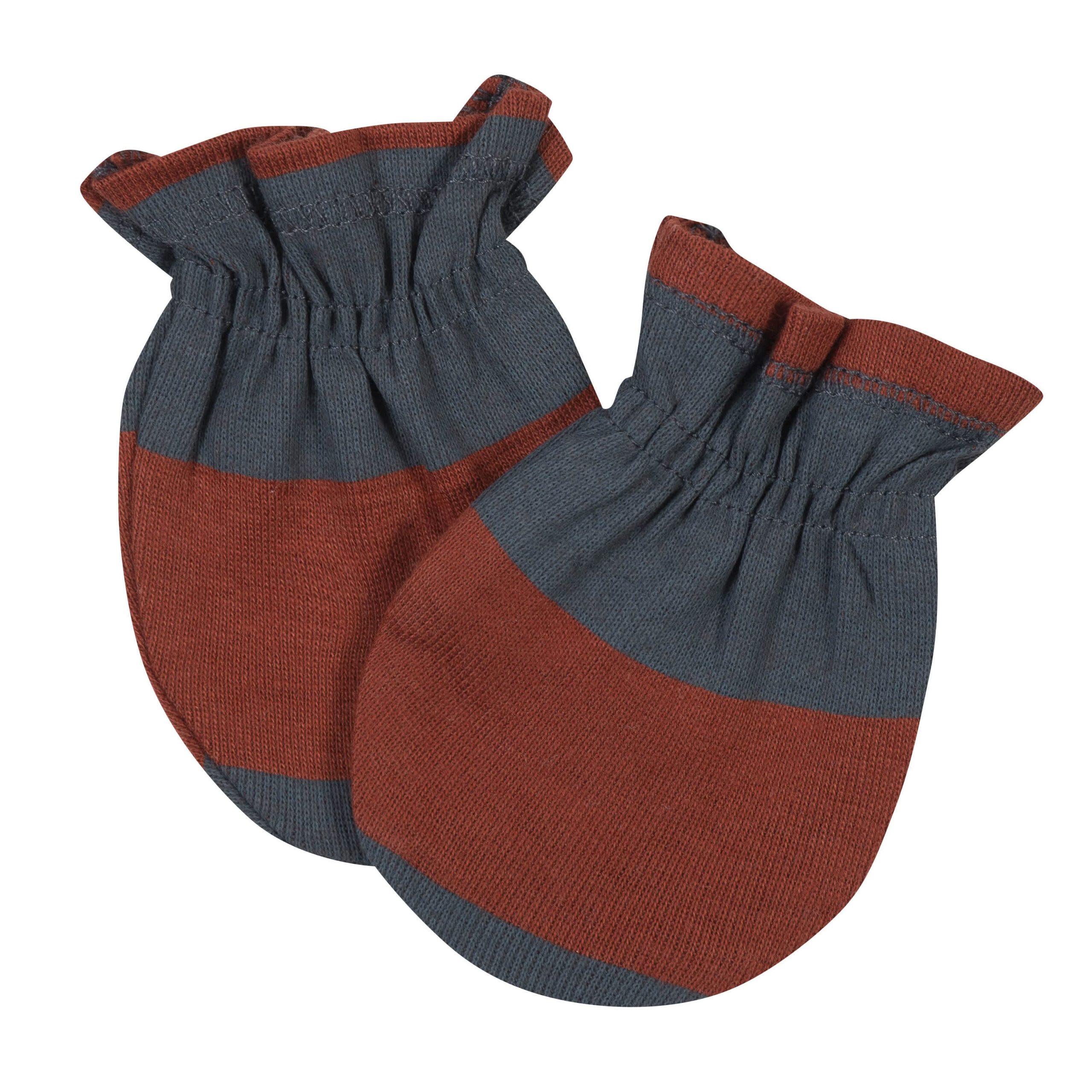 3-Pack Baby Boys Fox No Scratch Mittens - Image 3