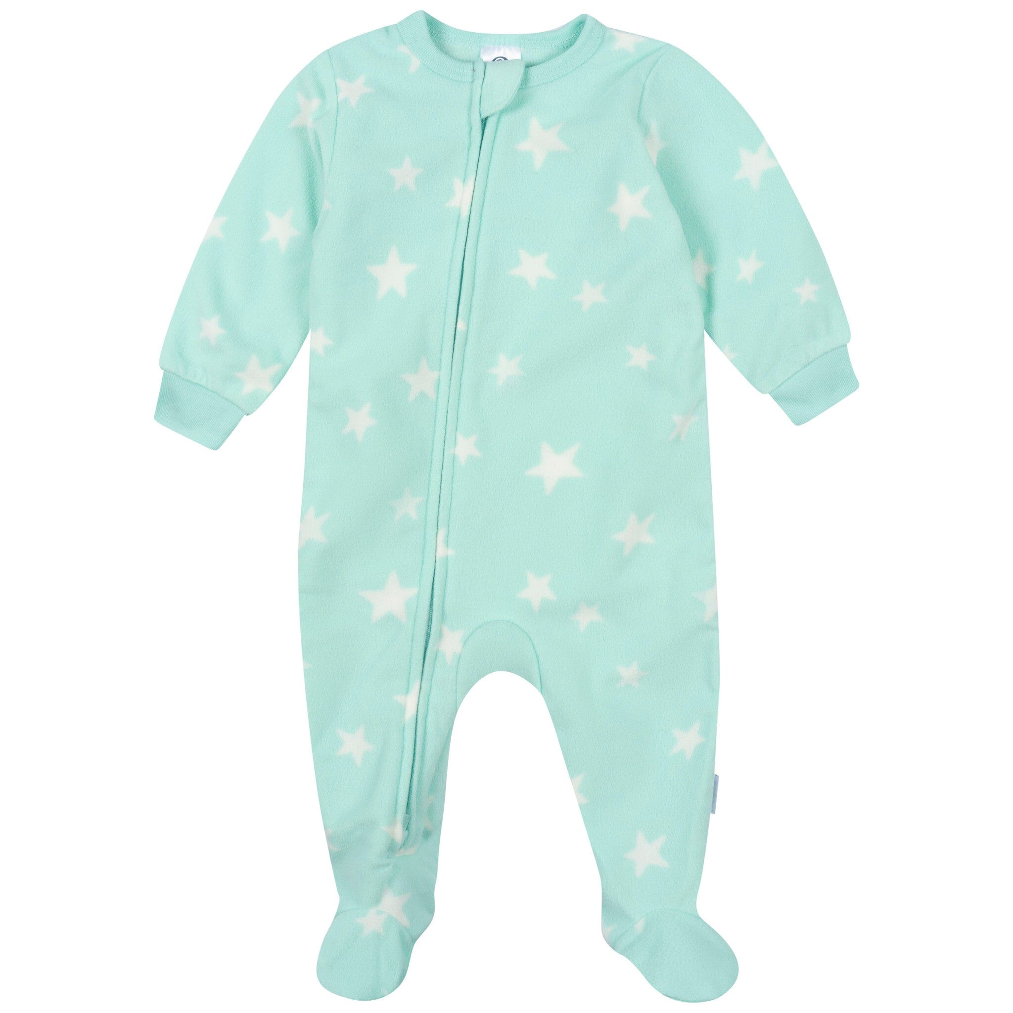 2-Pack Baby & Toddler Girls Horses Footed Fleece Pajamas - Image 4