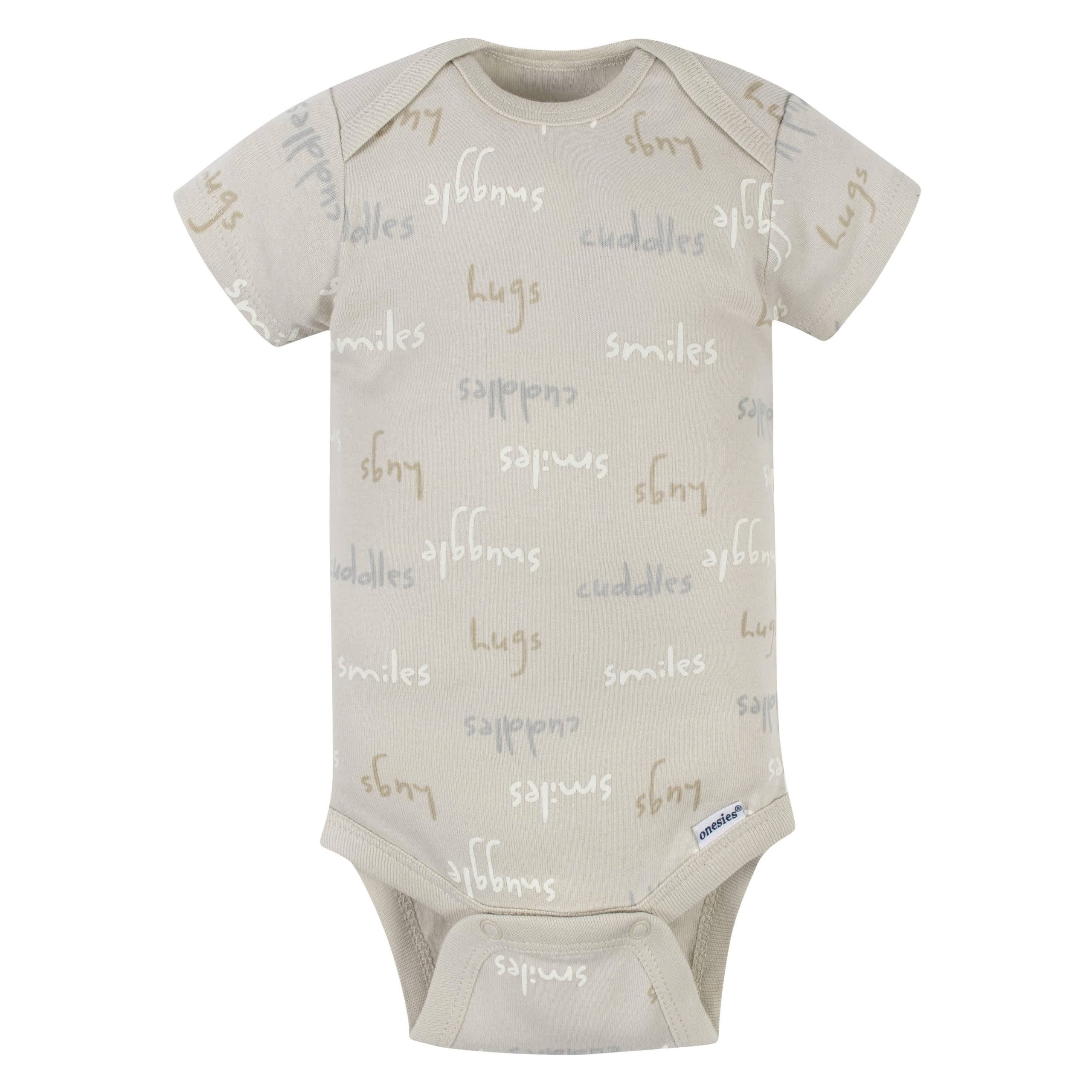 5-Pack Baby Neutral Safari Short Sleeve Onesies® Bodysuits - Image 4