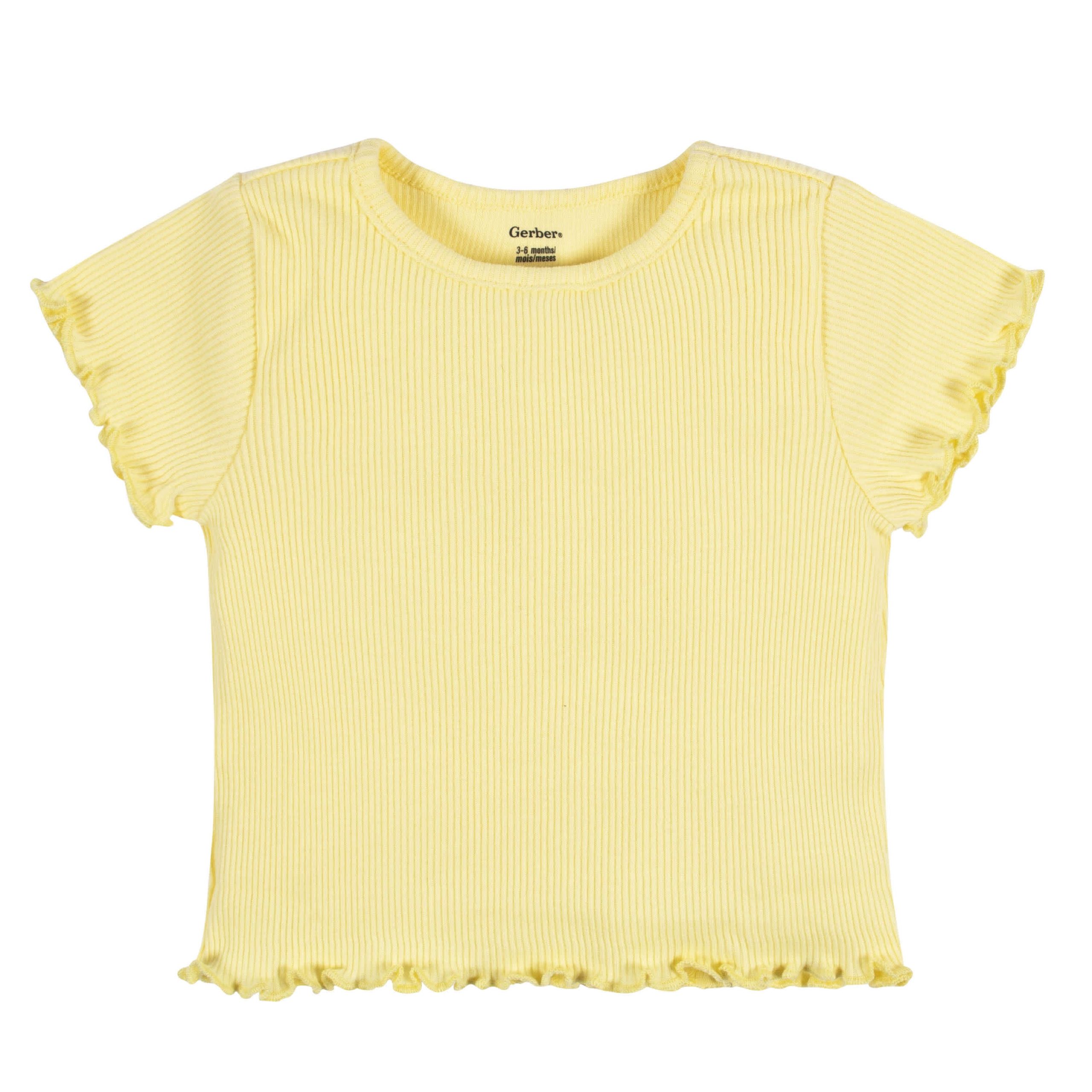 3-Pack Baby & Toddler Girls Picnic Day Dreams Short Sleeve Tees - Image 5