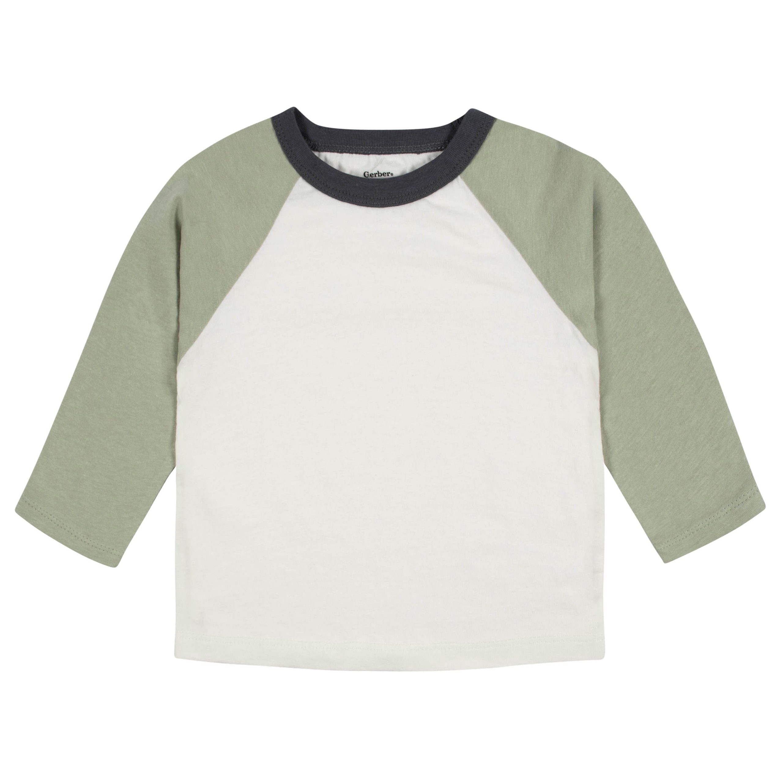 3-Pack Baby Boys Color Me Camo Long Sleeve Baseball Tees, 0-3M - Image 7