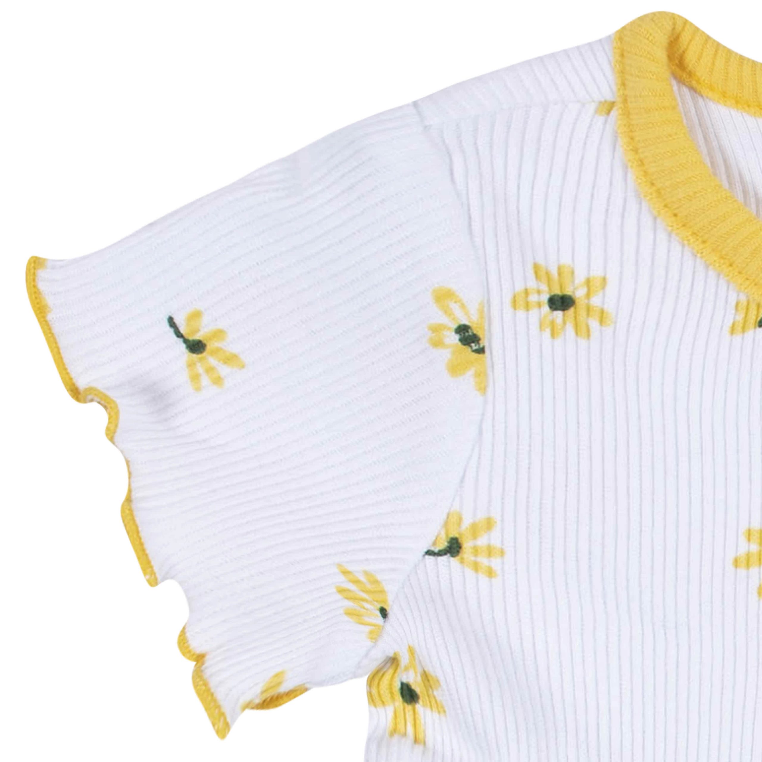 2-Pack Toddler Girls Picnic Day Dreams Short Sleeve Cotton Dresses - Image 7