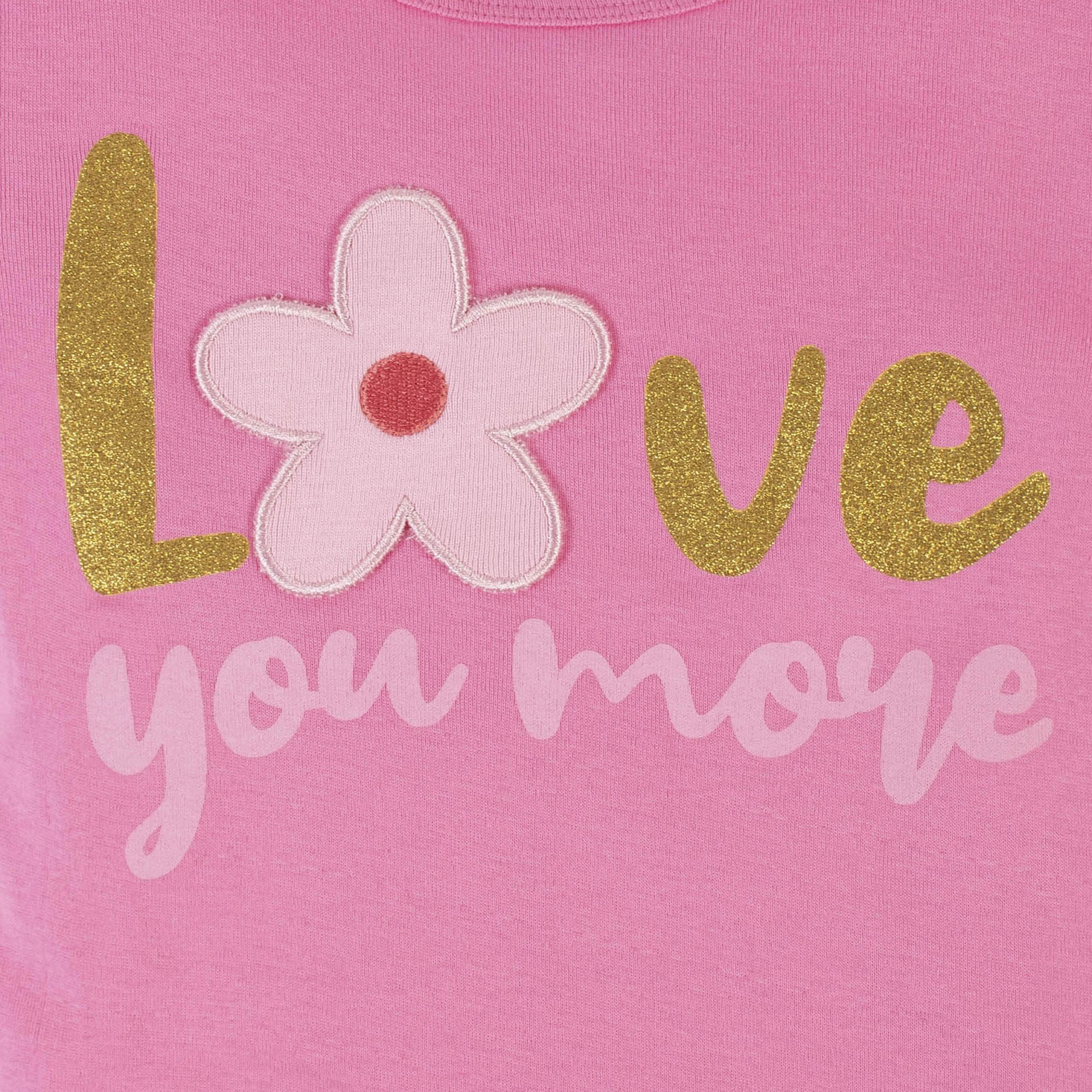 4-Piece Infant & Toddler Girls Summer Blossom Tees, Skort & Pants Set - Image 3