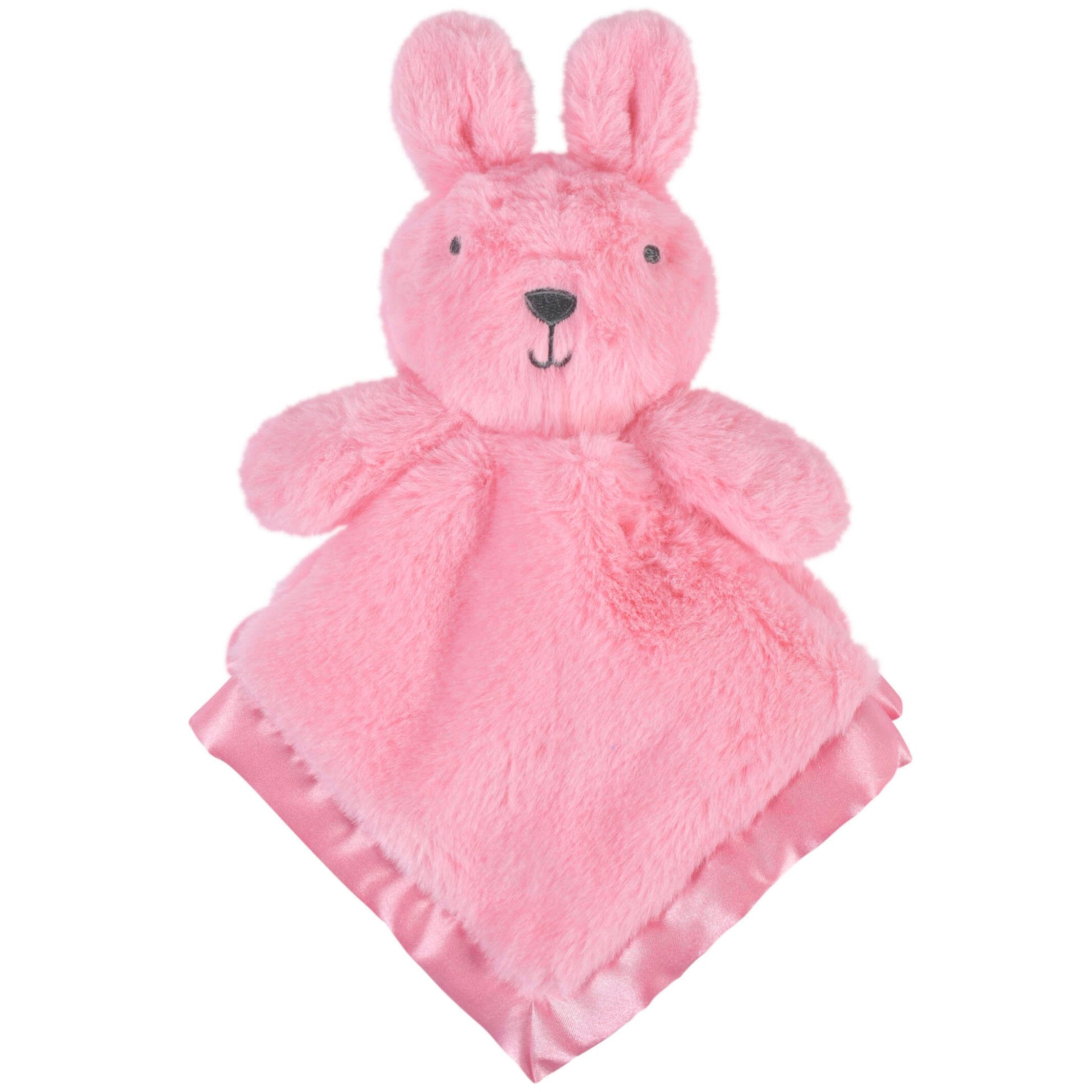 Embroidered Girls Light Pink Security Blanket - Image 3