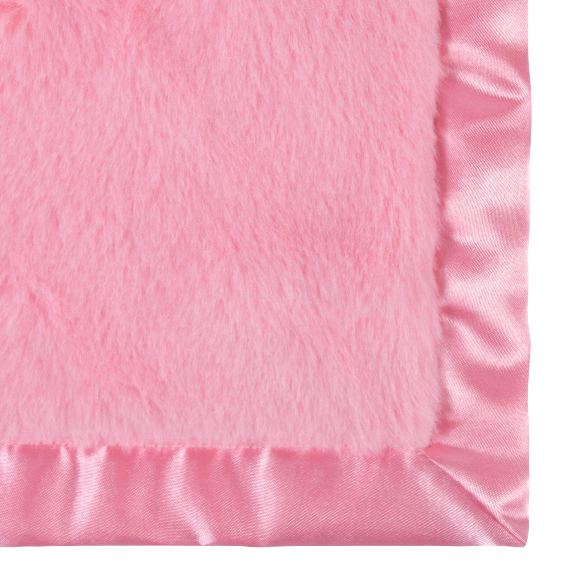 Embroidered Girls Light Pink Security Blanket - Image 5