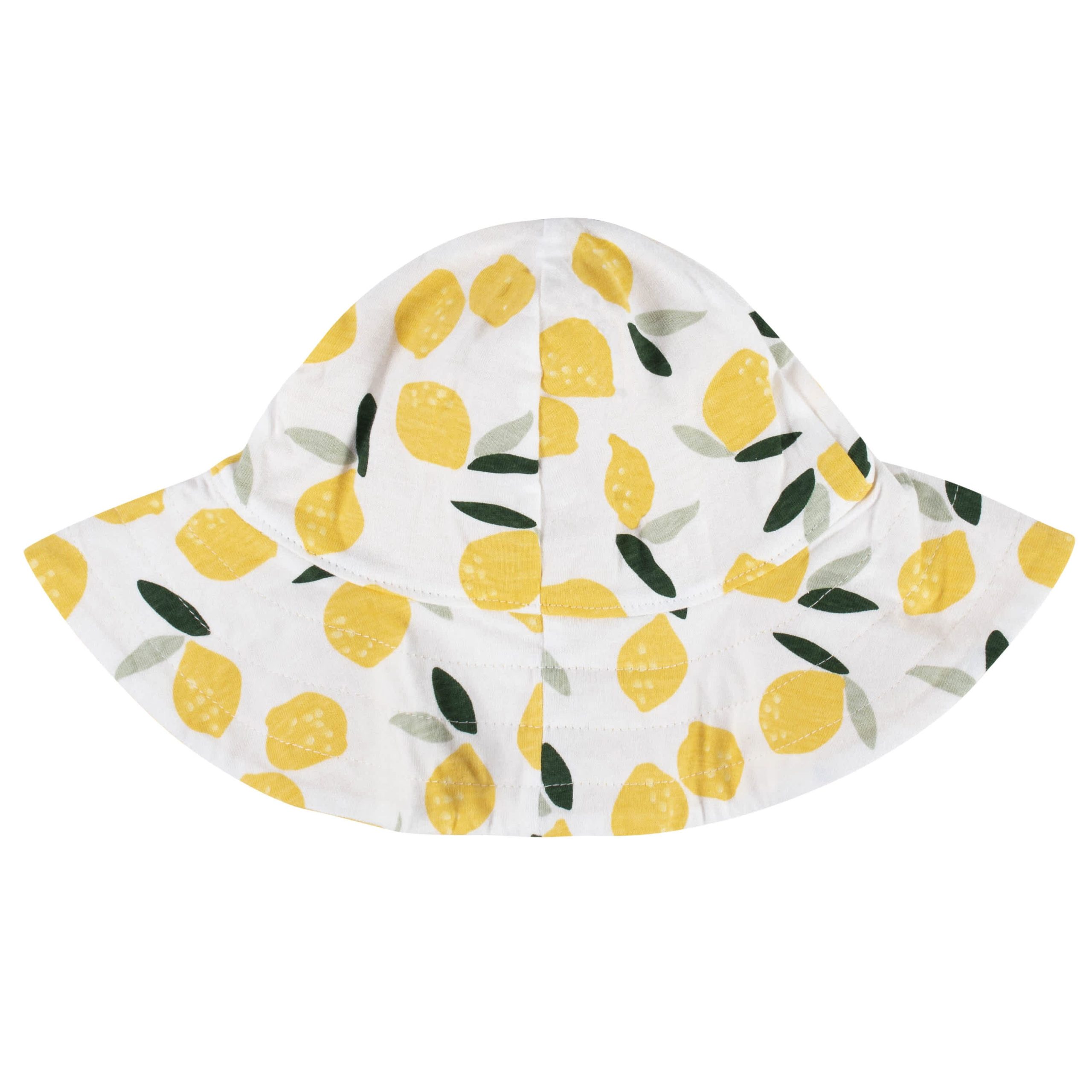 3-Piece Baby & Toddler Girls Lemon Squeeze Dress, Diaper Cover & Sun Hat Set - Image 7