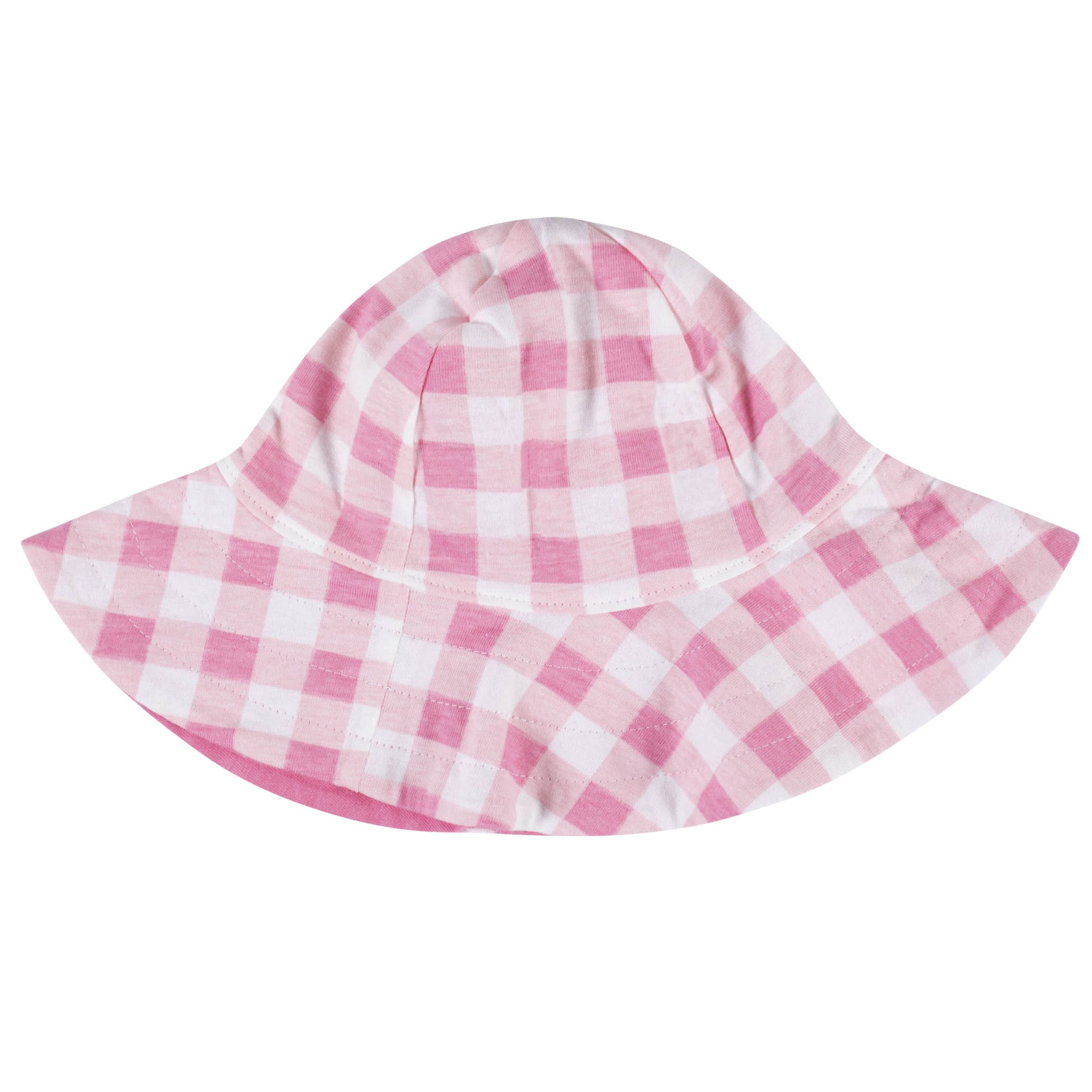 3-Piece Baby & Toddler Girls Summer Blossom Dress, Diaper Cover & Sun Hat Set - Image 5