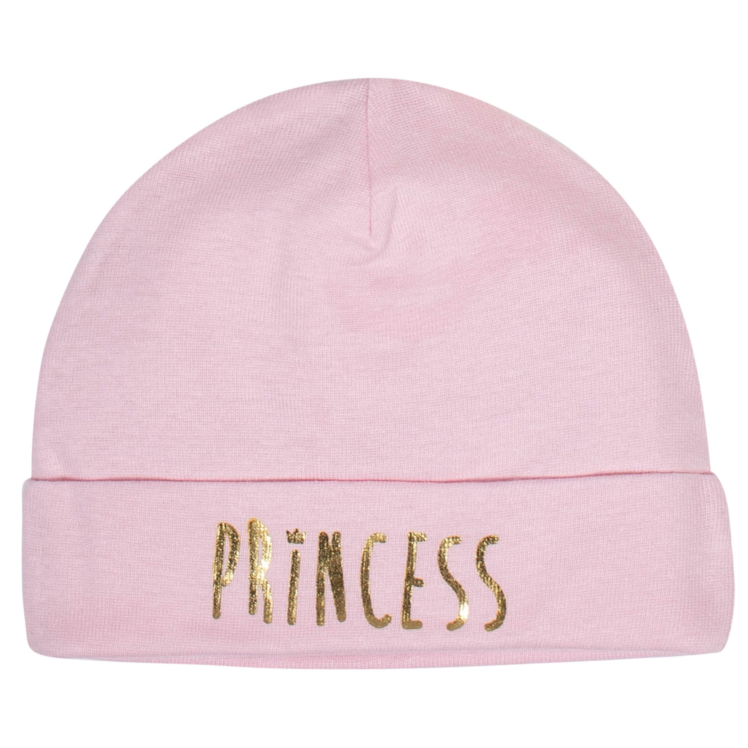 8-Piece Baby Girls Little Princess Caps & Mittens Set - Image 2