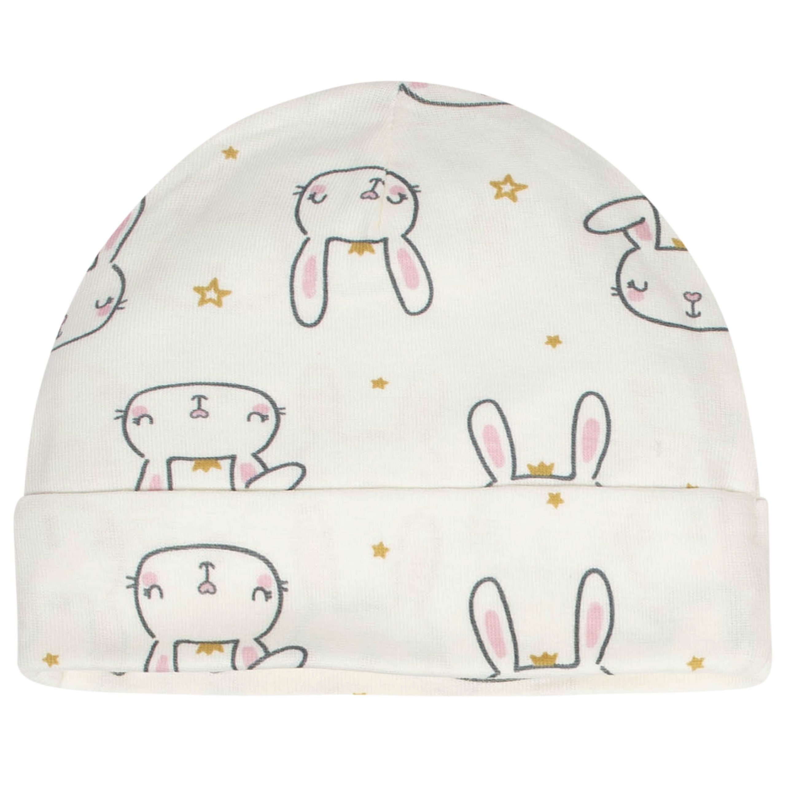8-Piece Baby Girls Little Princess Caps & Mittens Set - Image 5