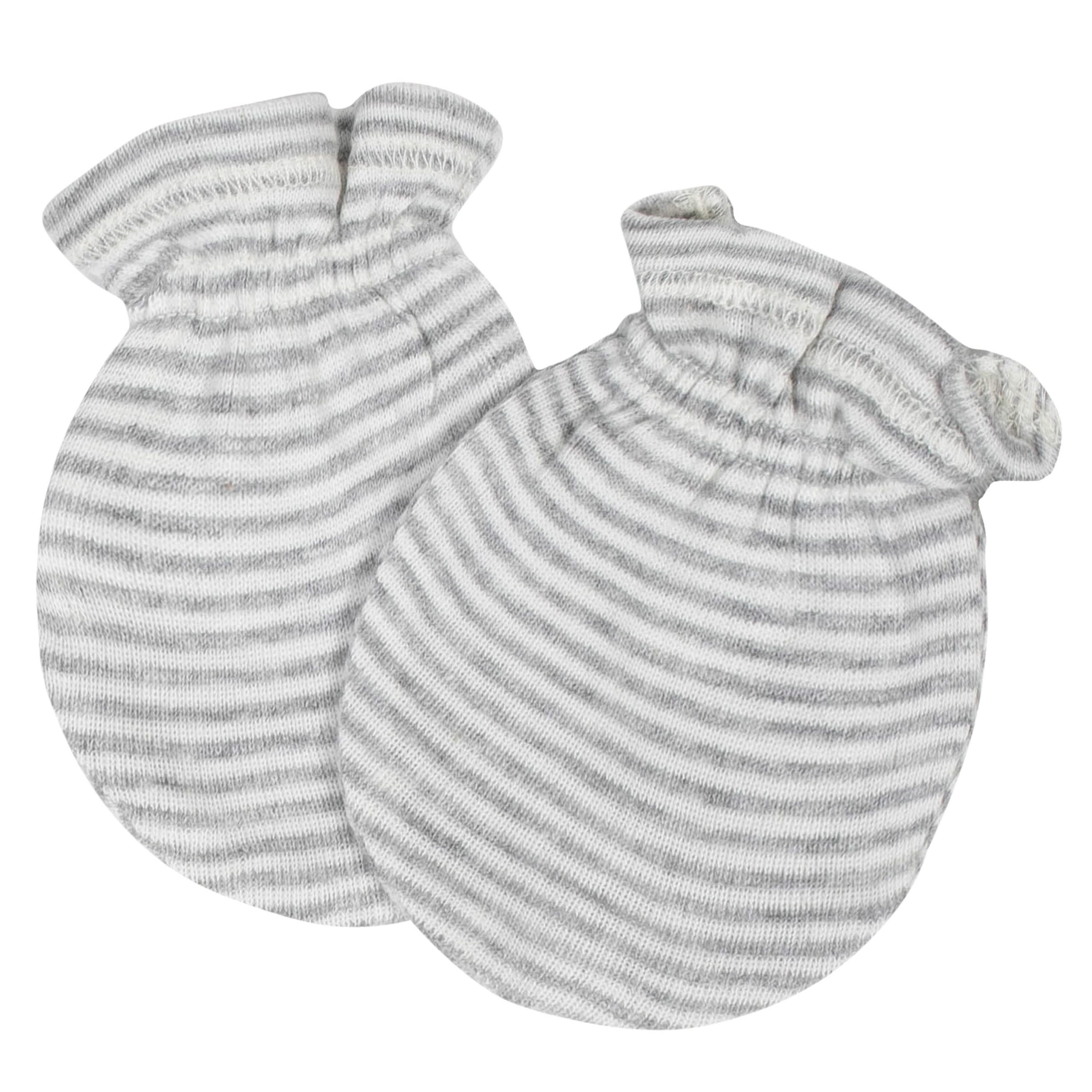 8-Piece Baby Girls Little Princess Caps & Mittens Set - Image 8