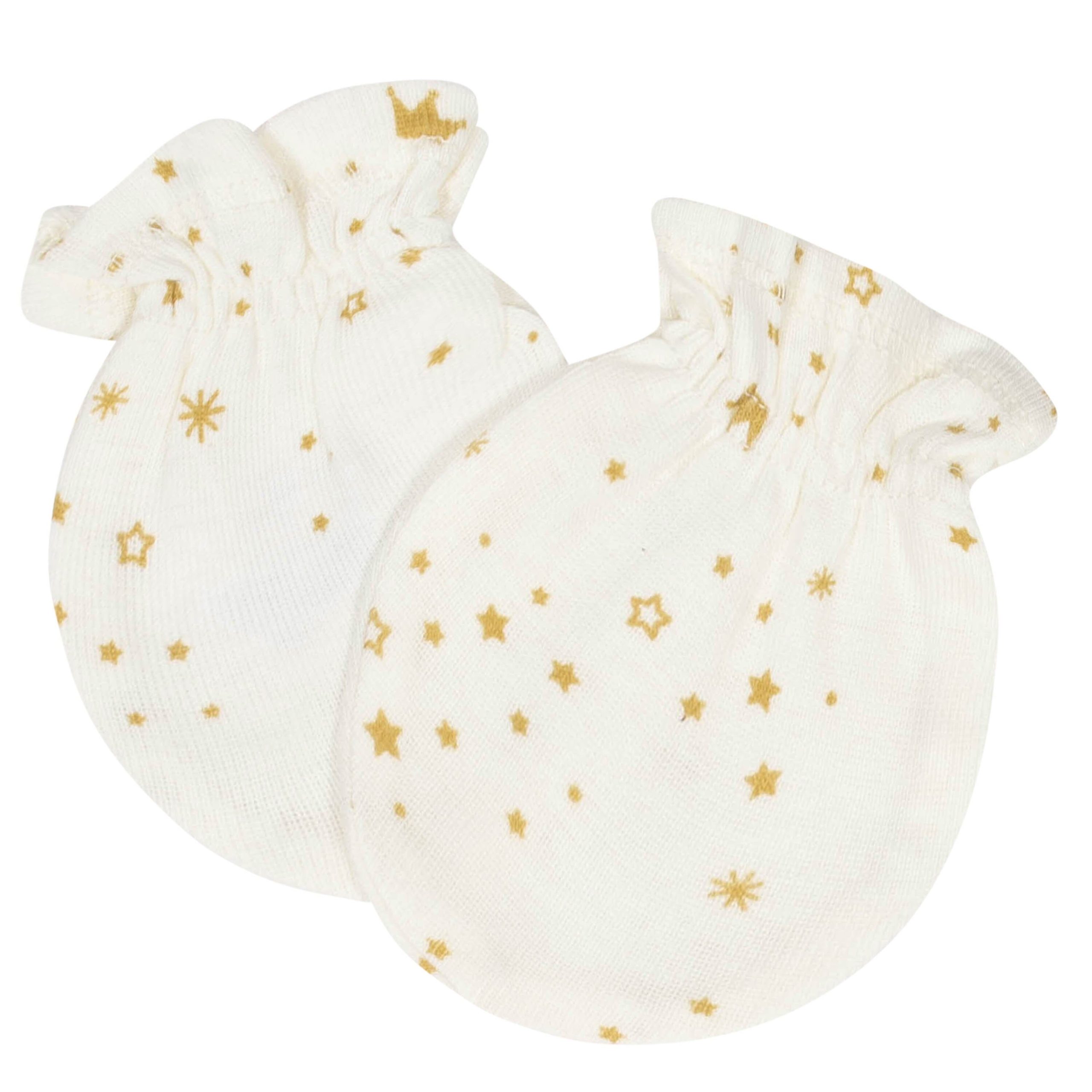 8-Piece Baby Girls Little Princess Caps & Mittens Set - Image 9