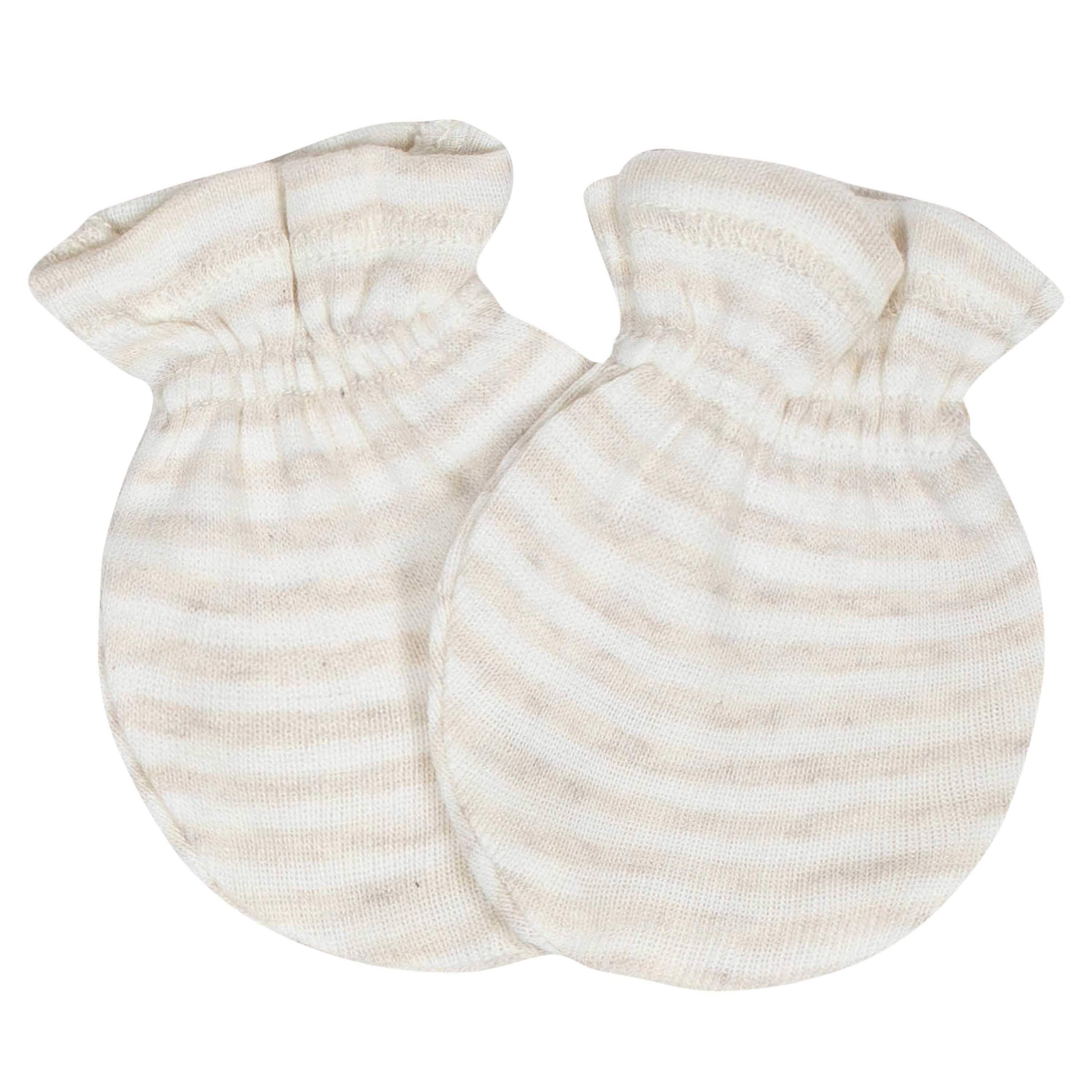 8-Piece Baby Boys Tiger Caps and Mittens Set - Image 9