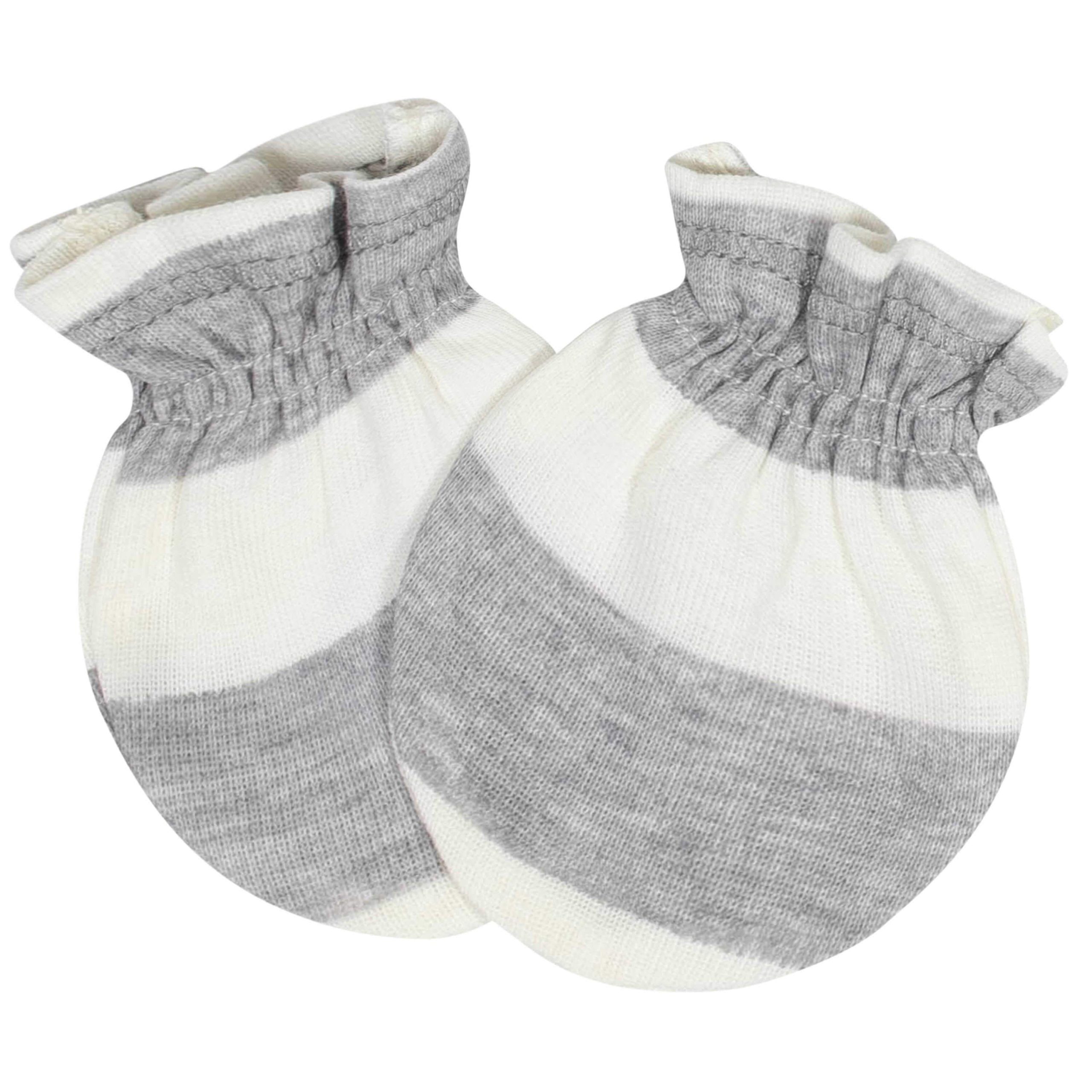 8-Piece Baby Boys Dino Caps & Mittens Set - Image 7