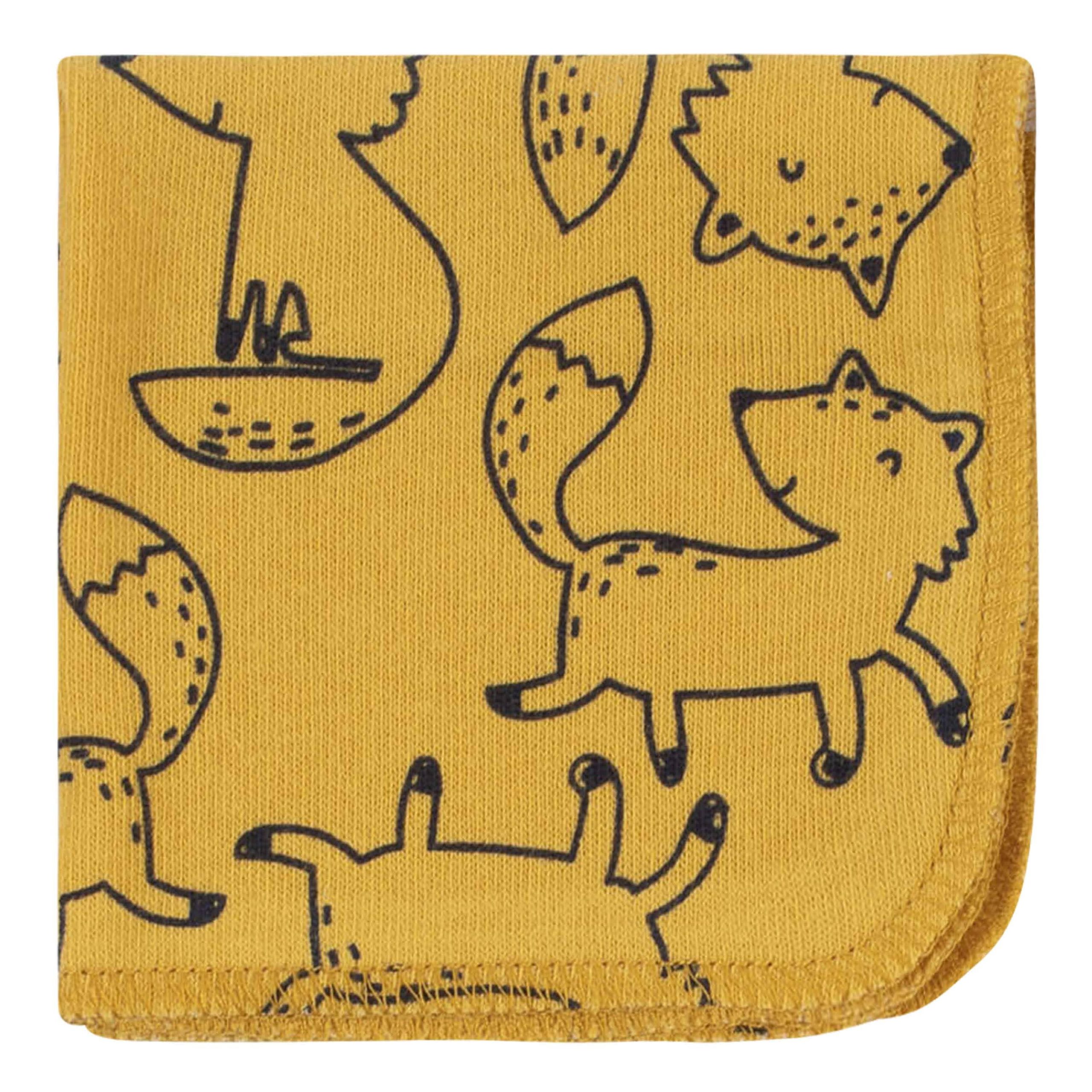 12-Piece Baby Boys Fox Hooded Towels & Washcloths Set - Image 8