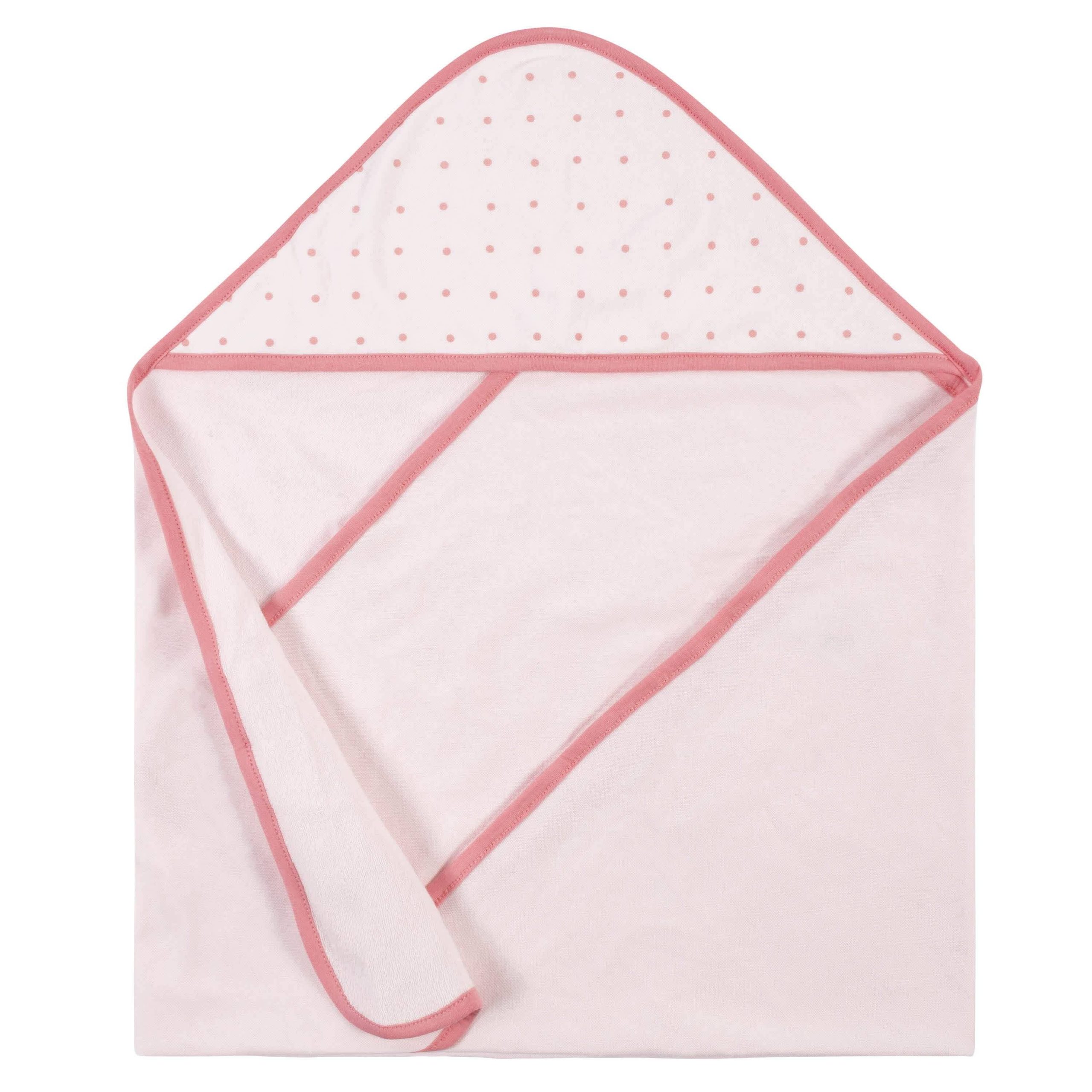 12-Piece Baby Girls Princess Hooded Towels & Washcloths Set - Image 4
