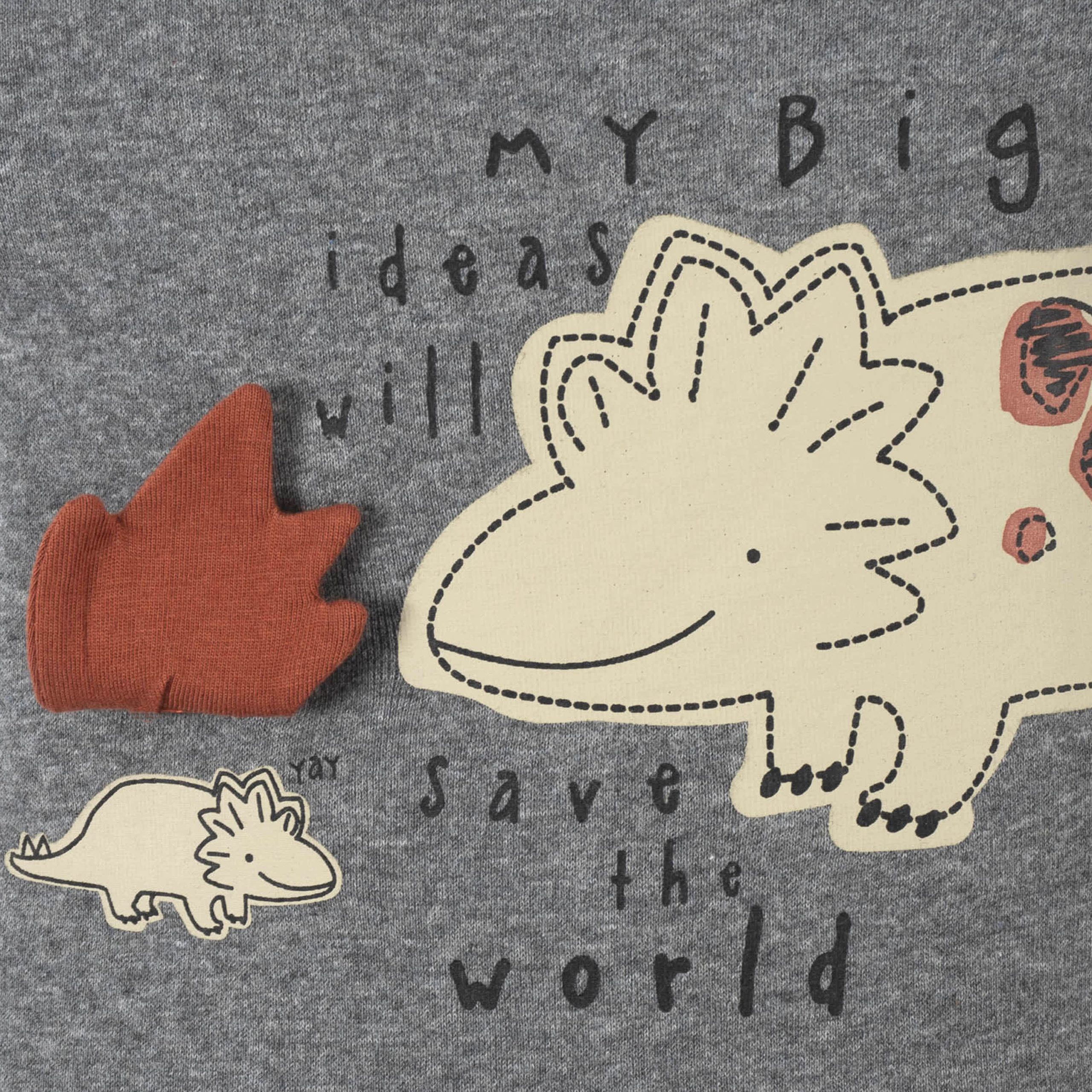 8-Pack Baby Boys Dino Short Sleeve Onesies® Bodysuits - Image 4