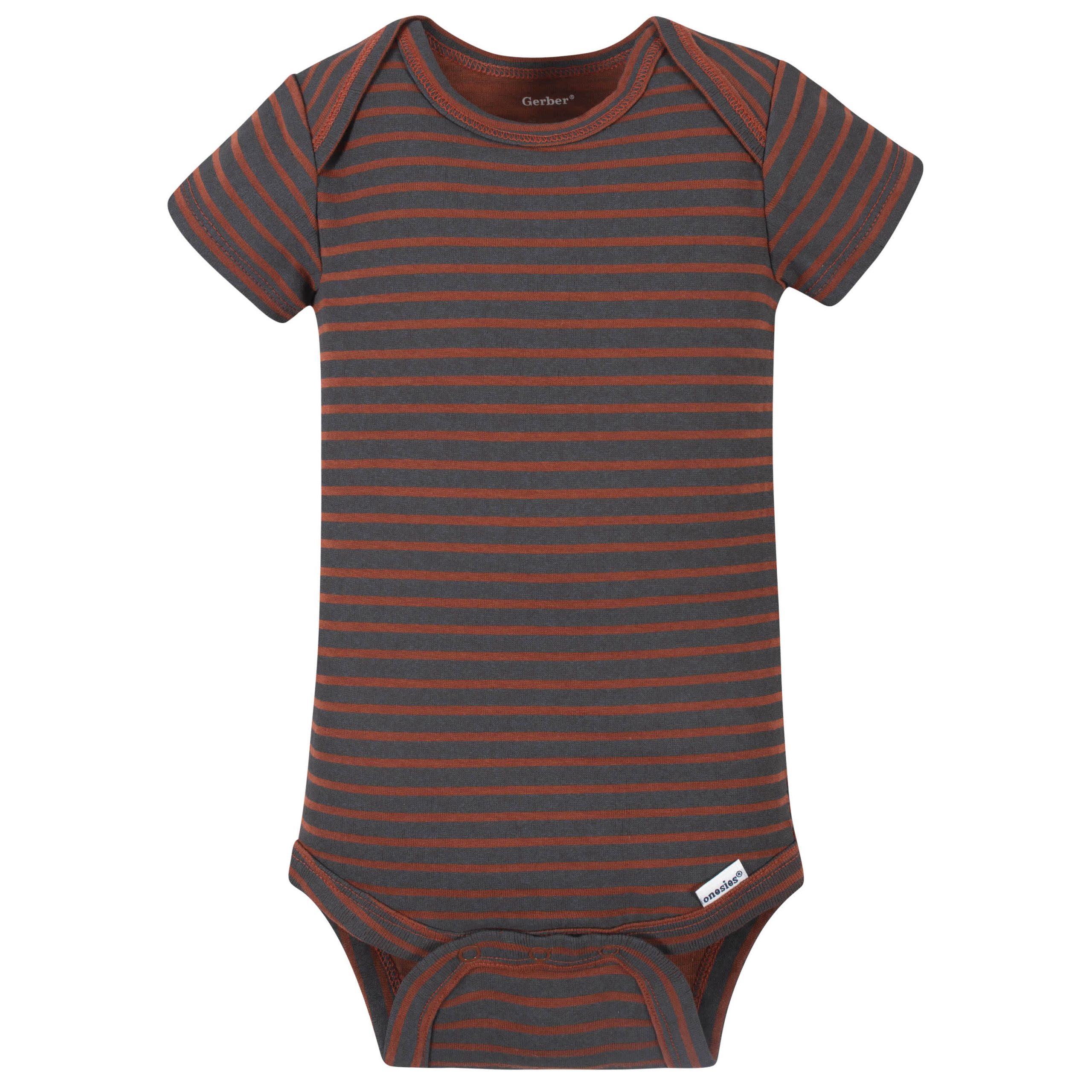 8-Pack Baby Boys Dino Short Sleeve Onesies® Bodysuits - Image 6